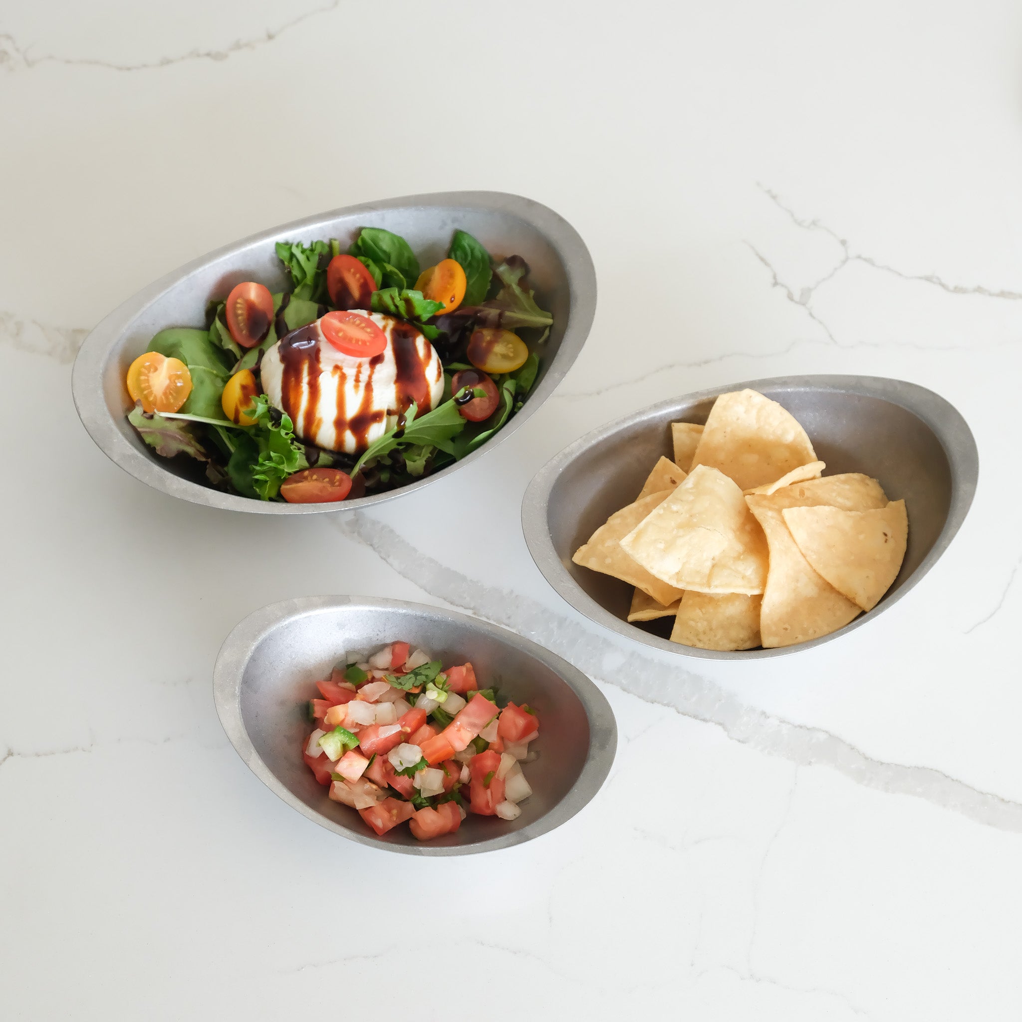 Agueda Vintro Series- Oval Bowls (3 Sizes)