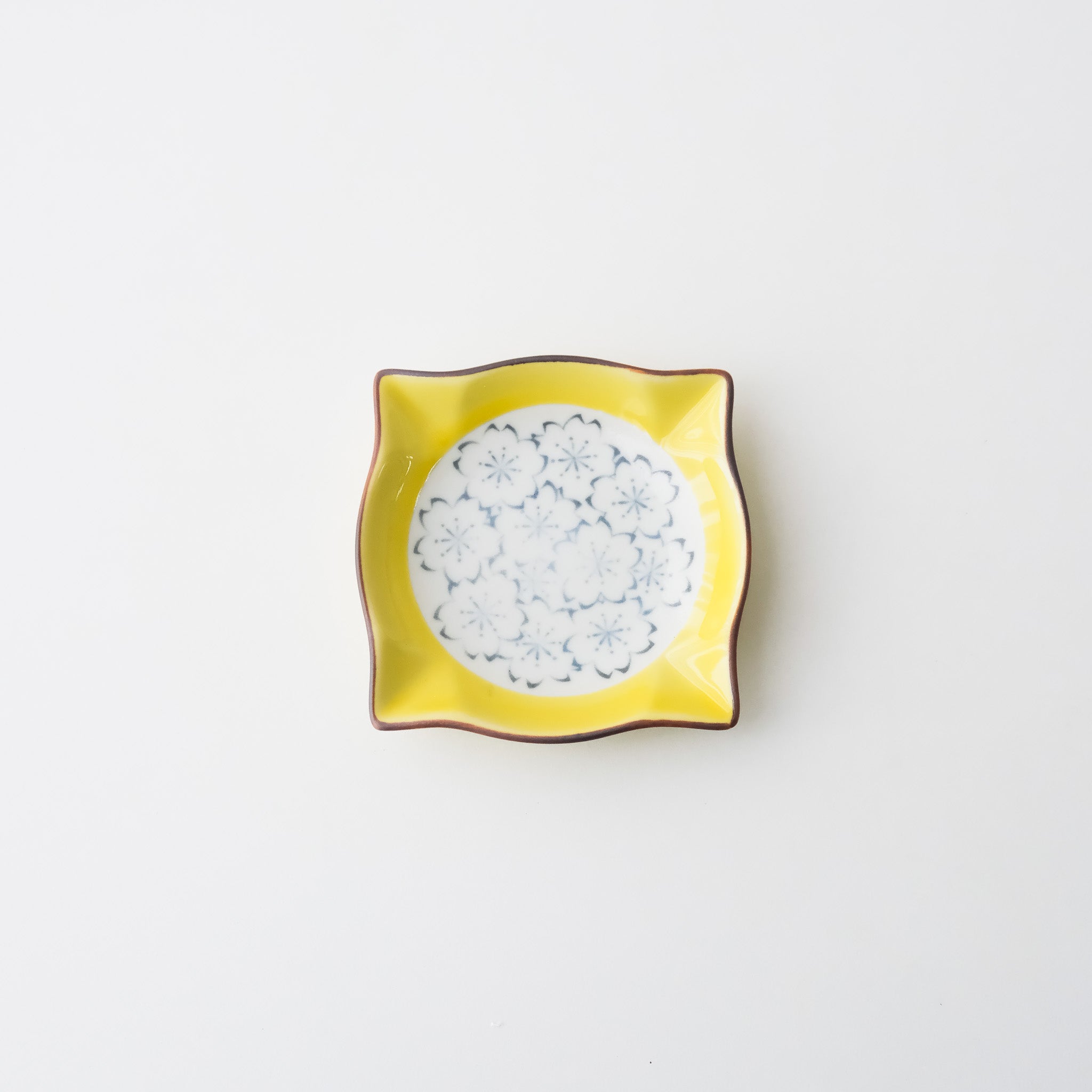 Yellow Square Mini Dish