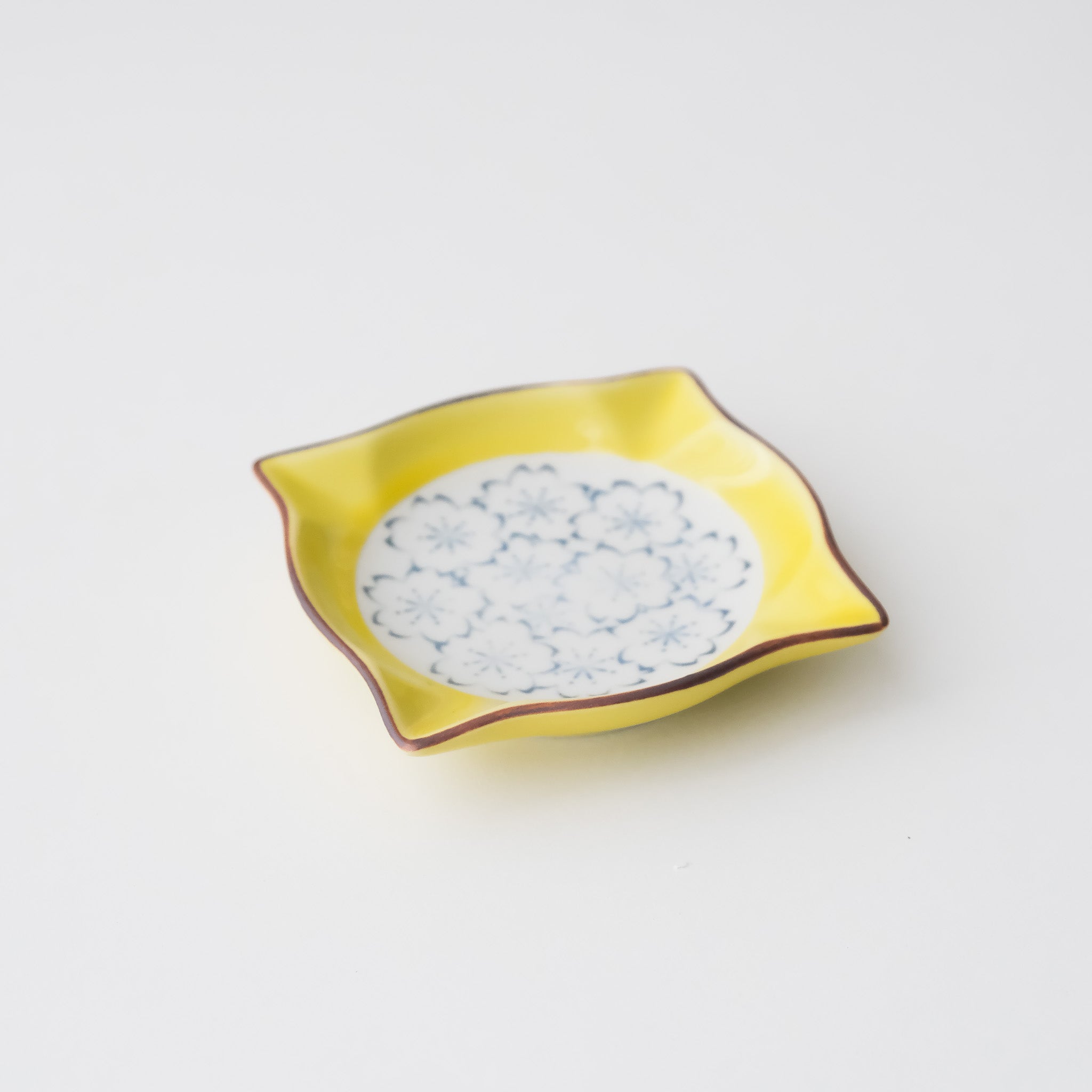 Yellow Square Mini Dish