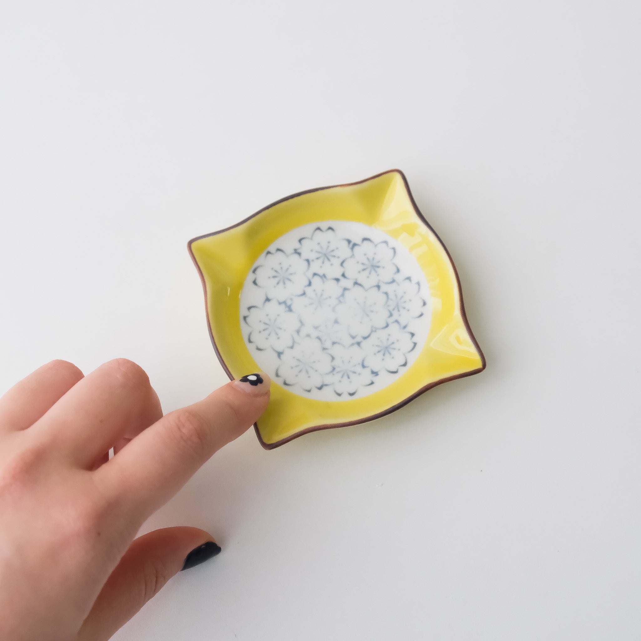 Yellow Square Mini Dish