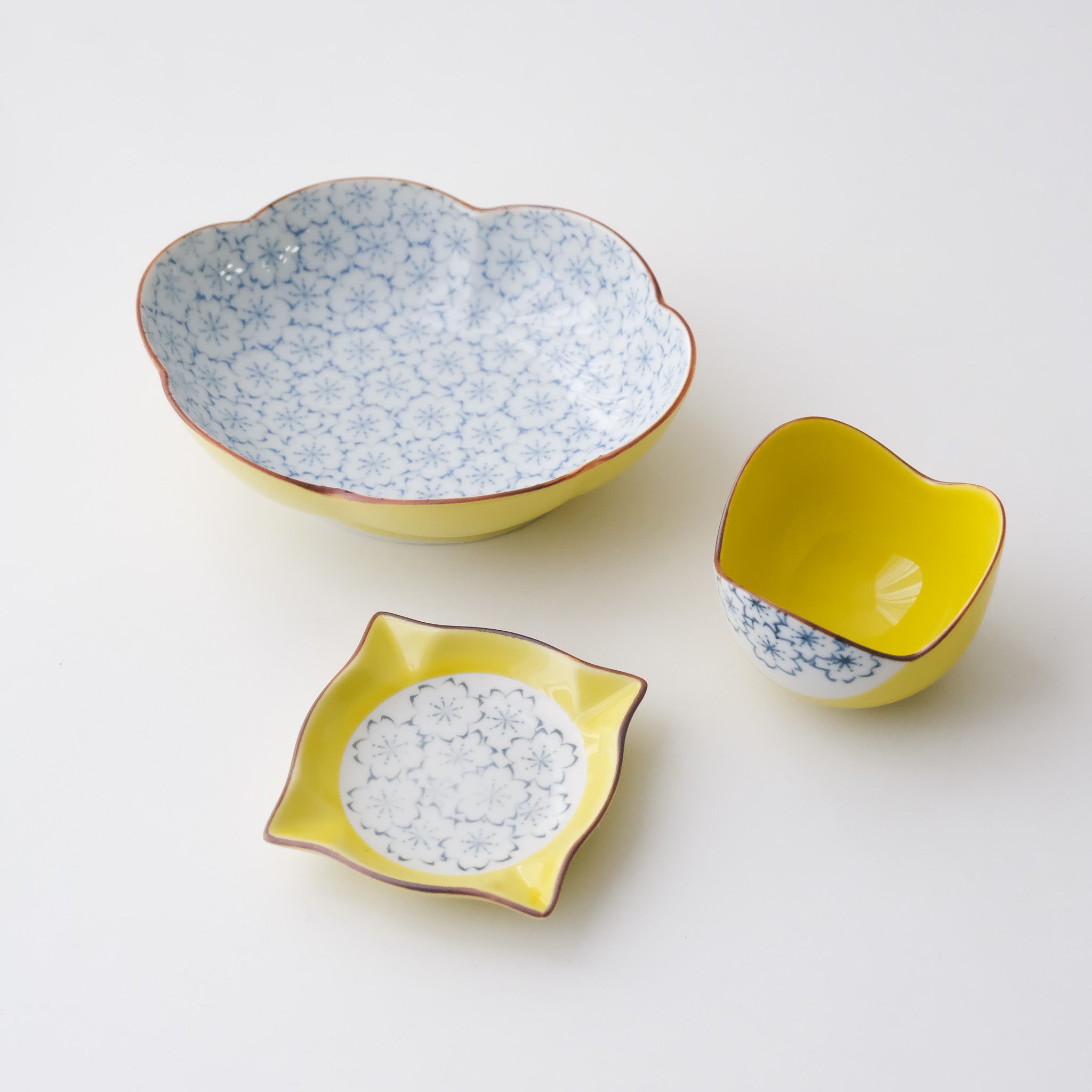Yellow Square Mini Dish