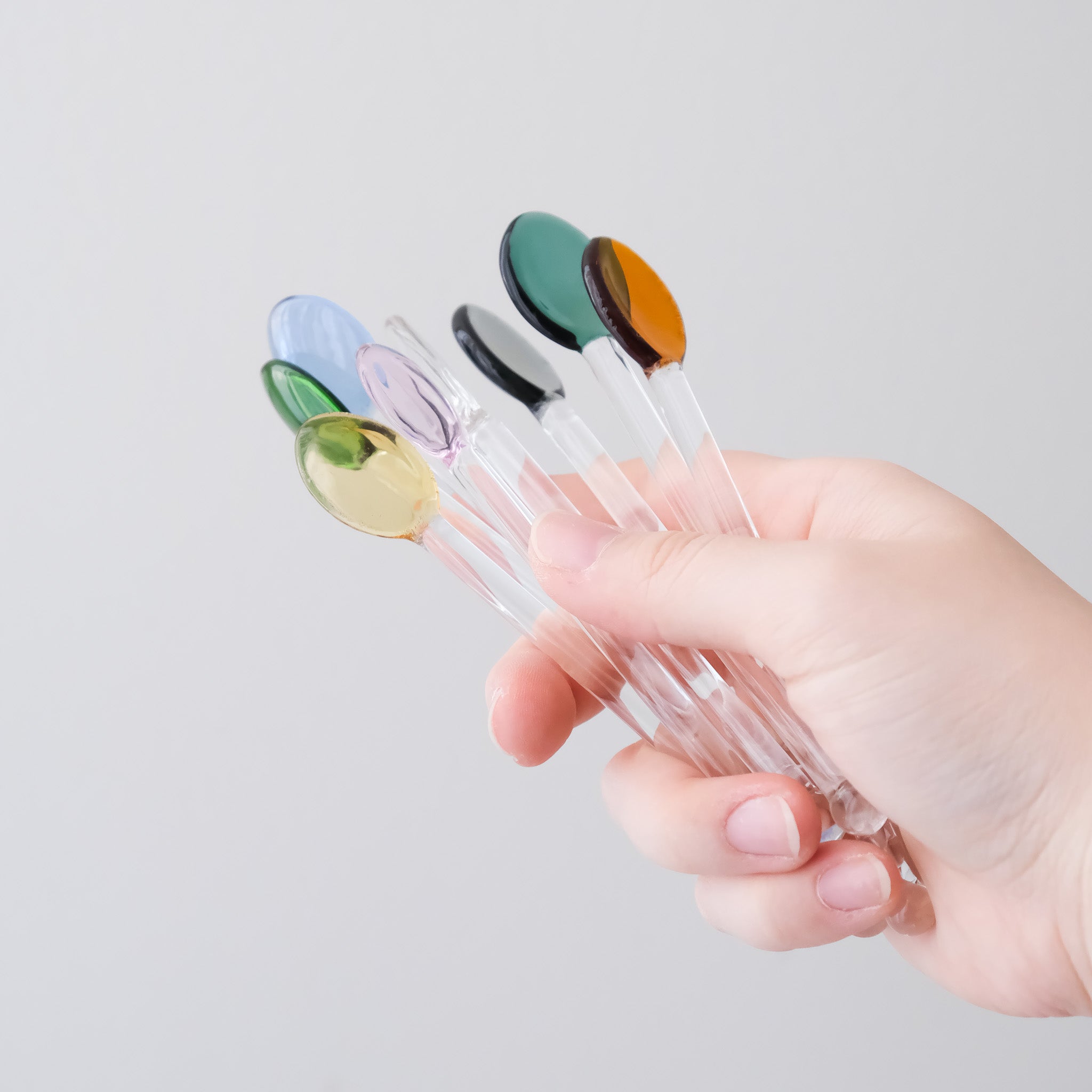 Four Seasons Glass Muddler Spoon - Short