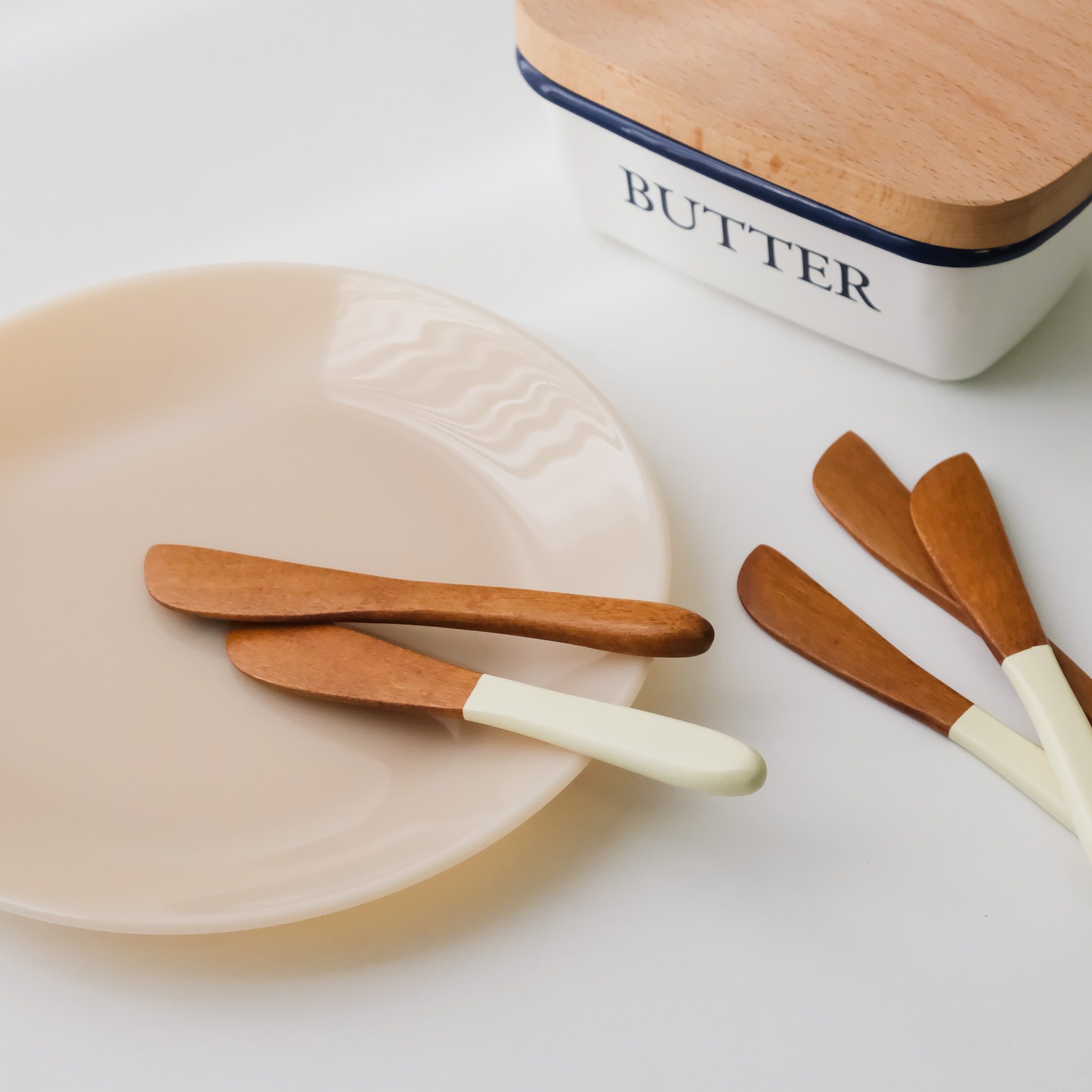 Wood Butter Knife (5 Colors)