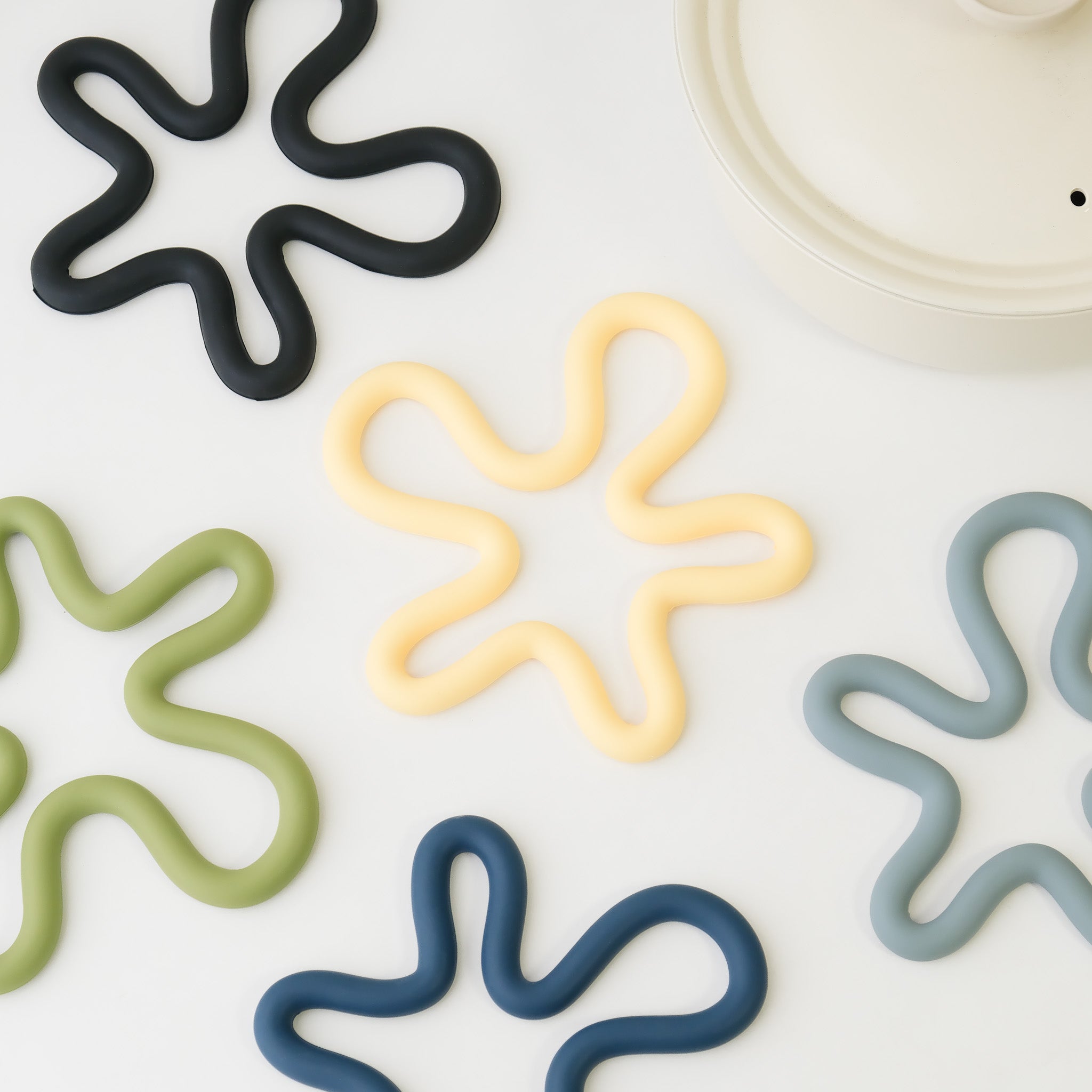 Groovy Silicone Trivet (New Colors!)