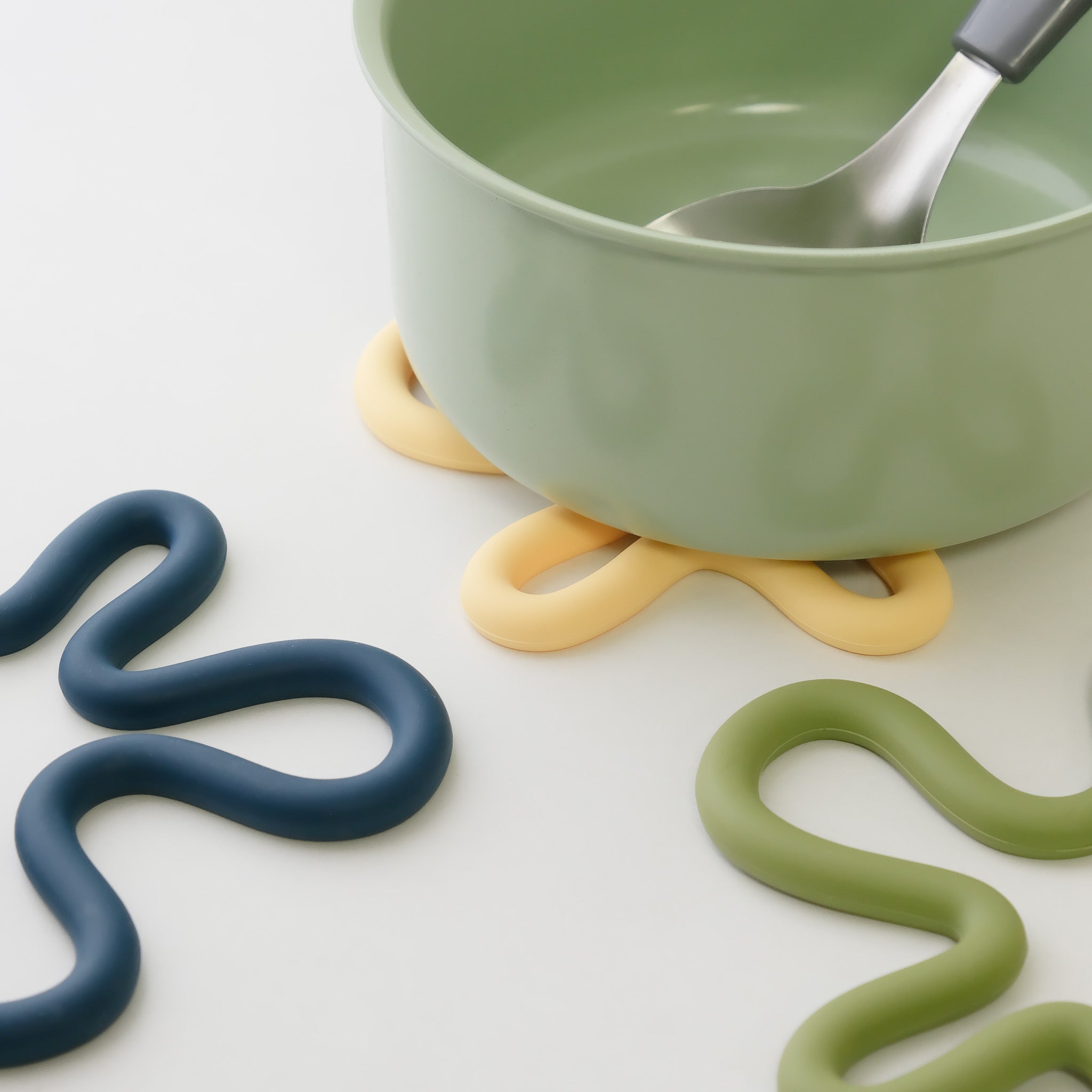 Groovy Silicone Trivet (New Colors!)