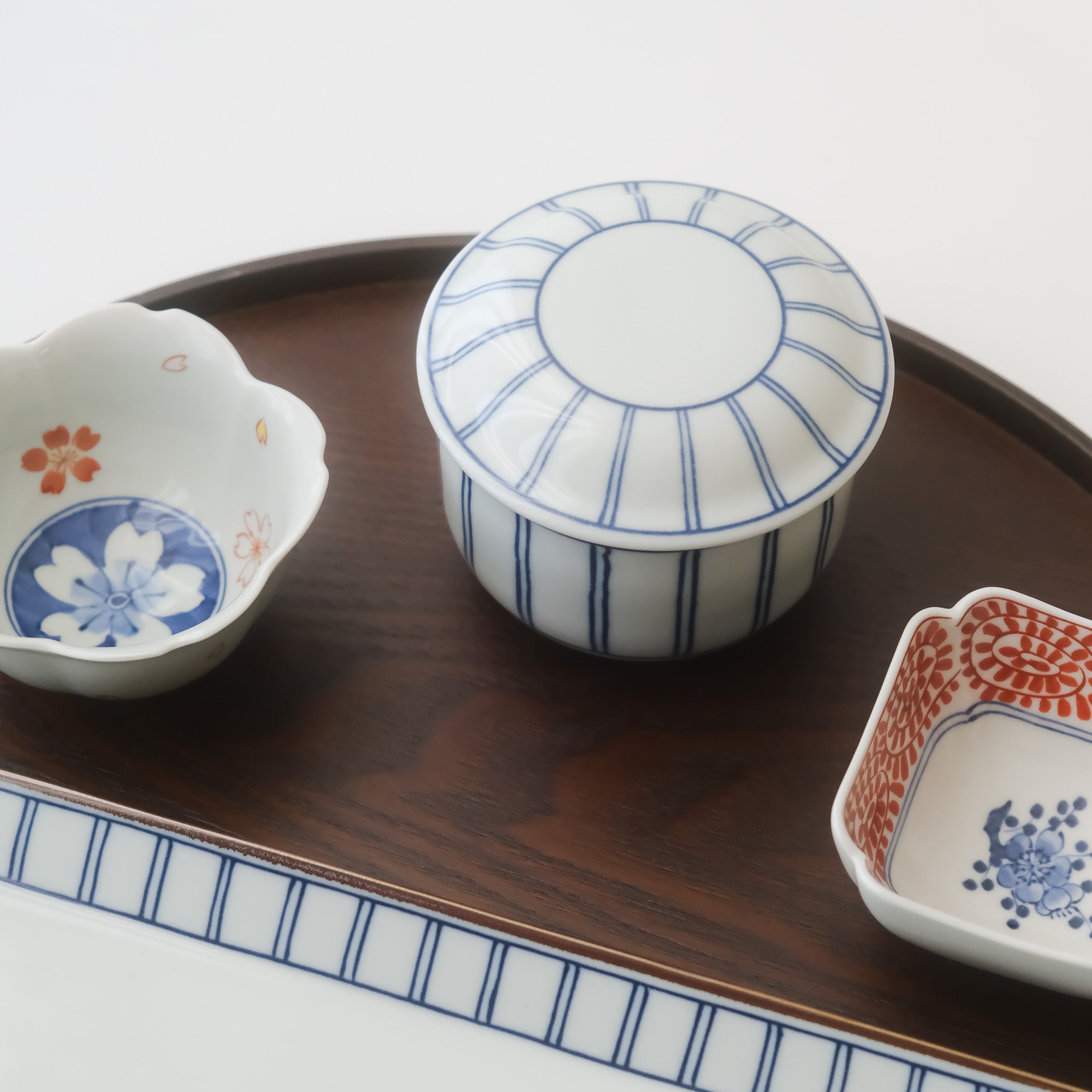 Striped Chawanmushi Dish