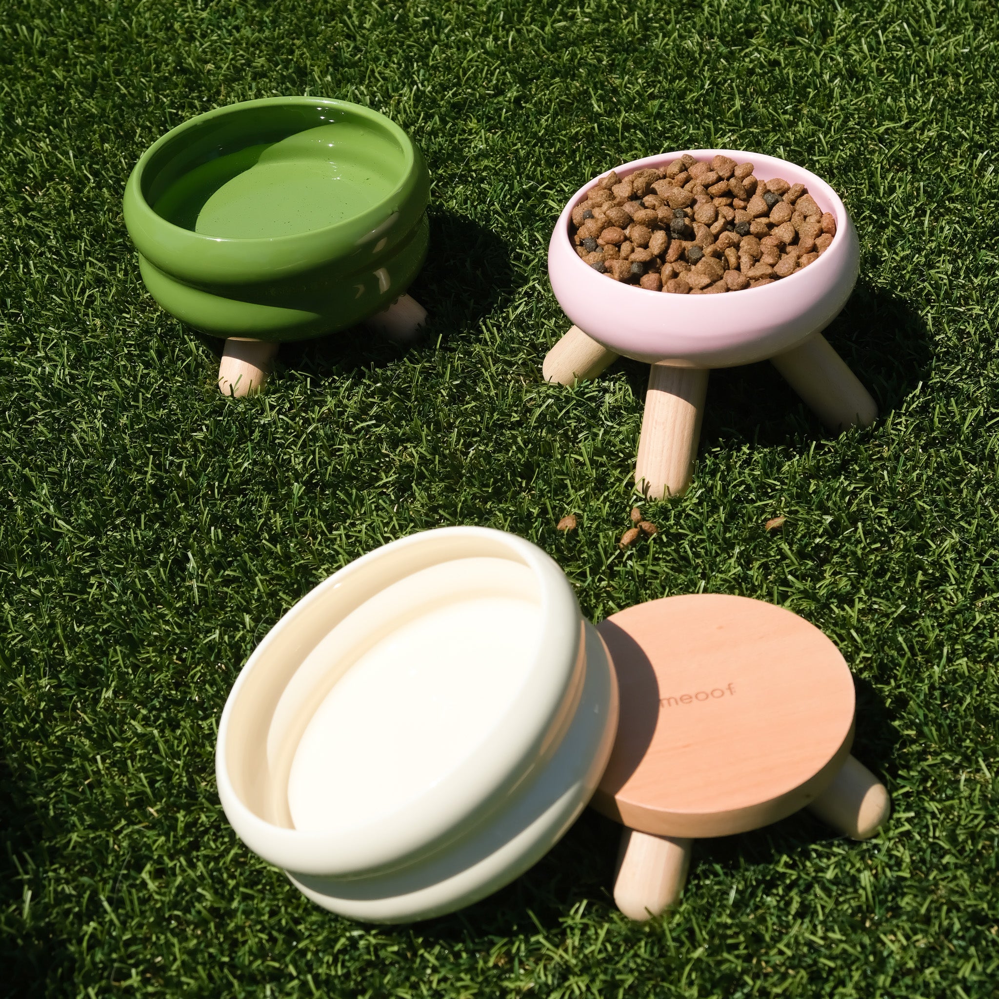 Elevated Ceramic Water Bowl