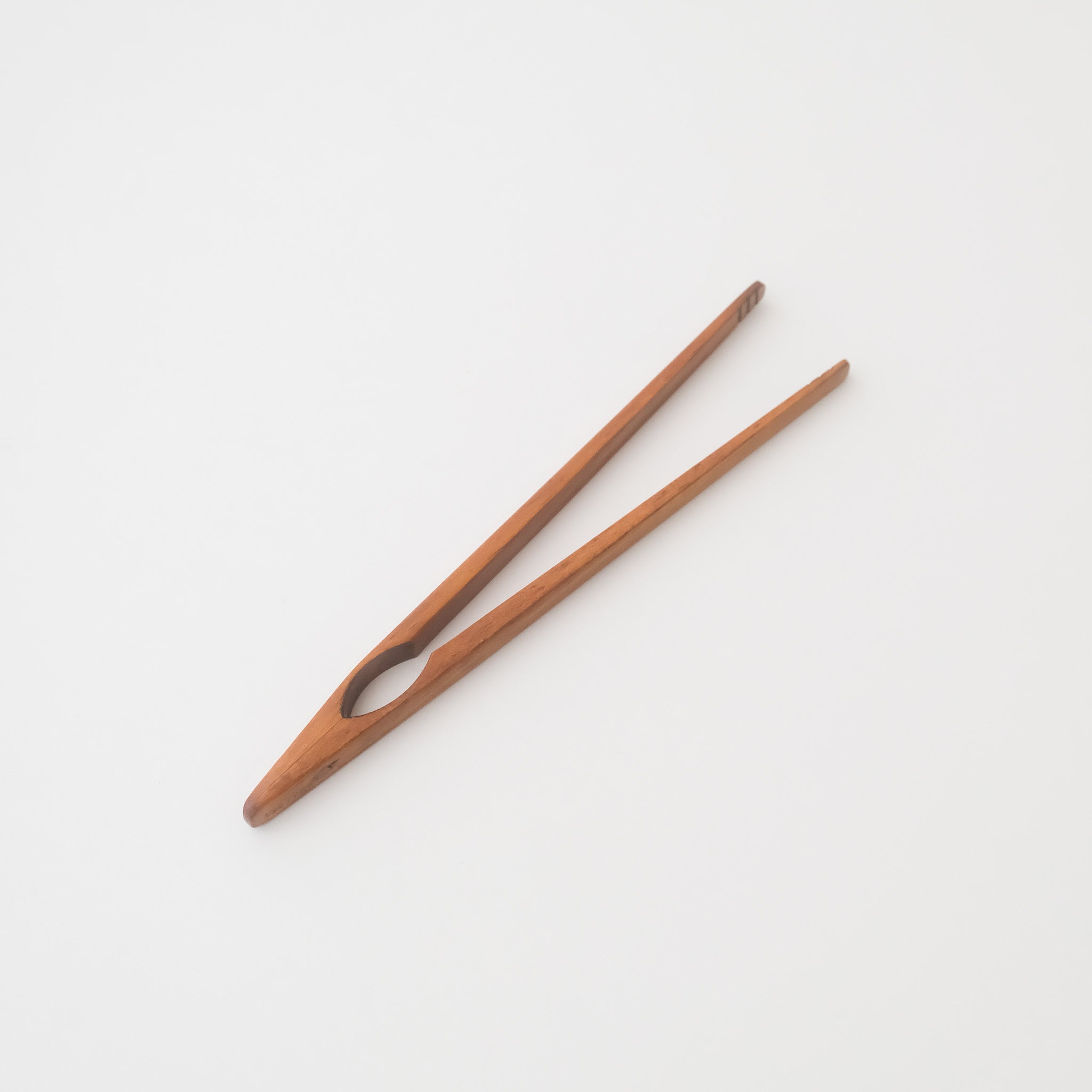 Natural Wood Tongs