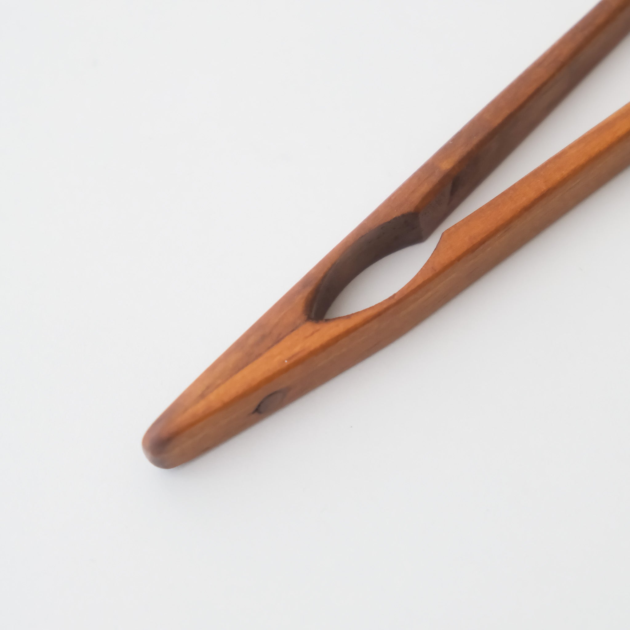 Natural Wood Tongs