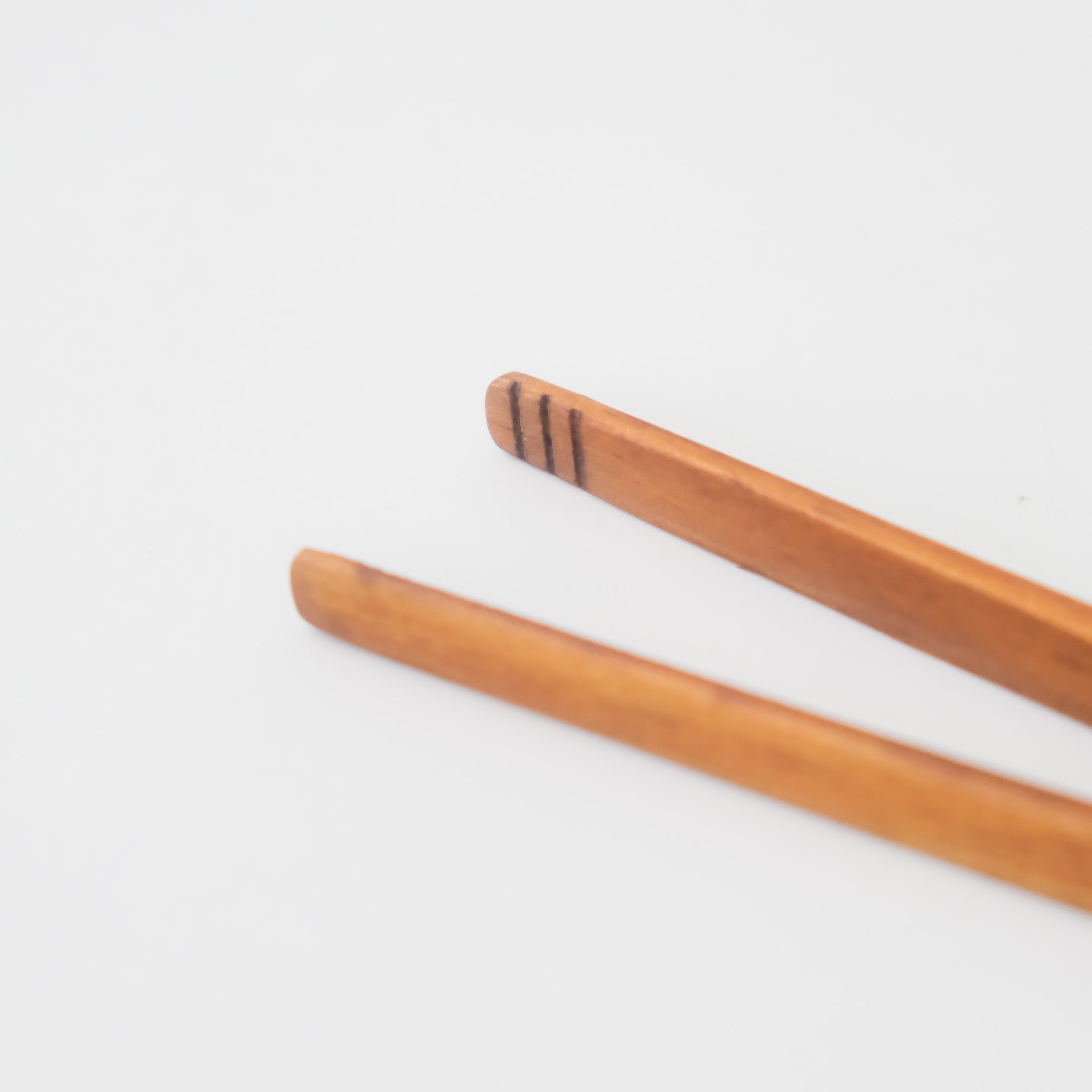 Natural Wood Tongs