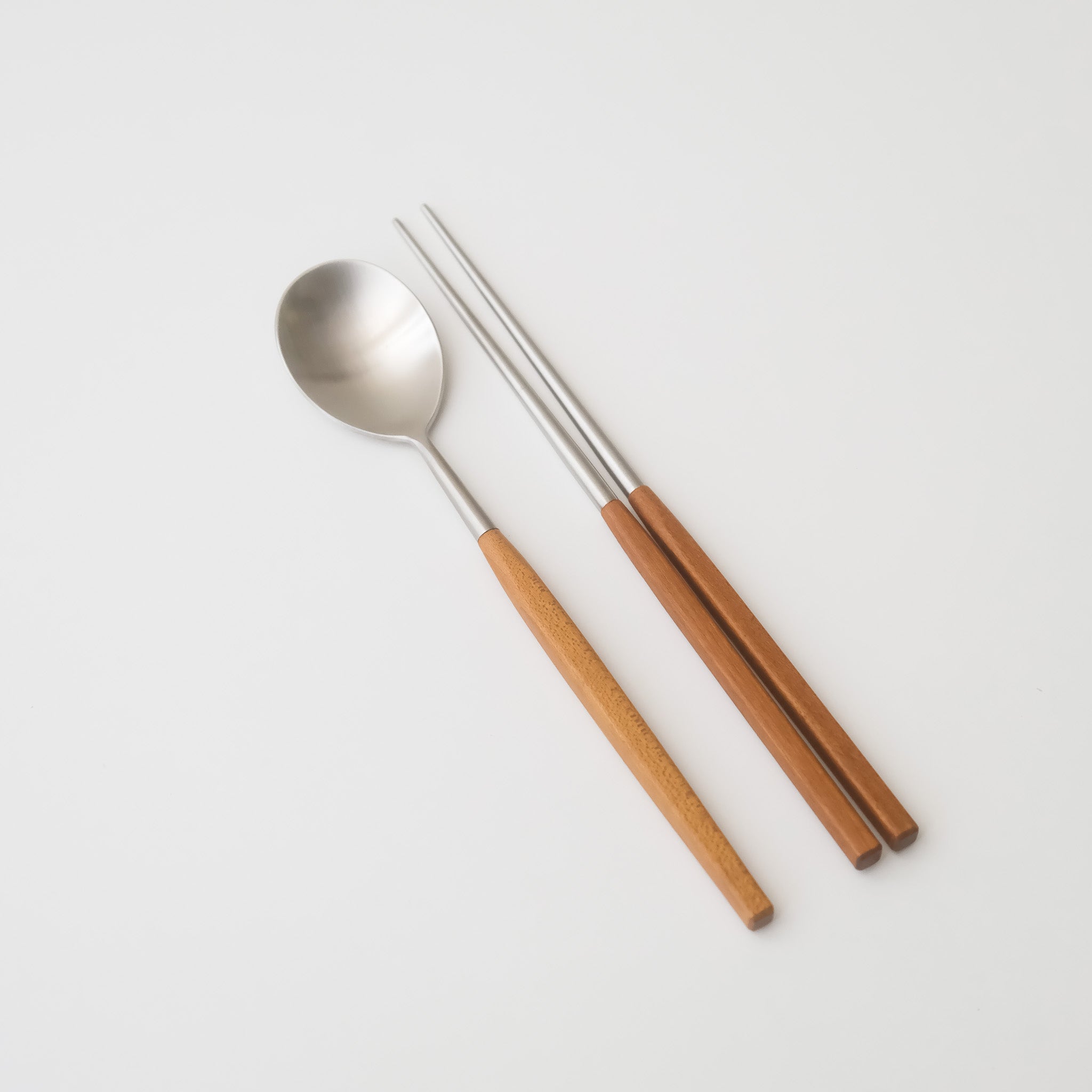 Square Maple Spoon & Chopsticks Set
