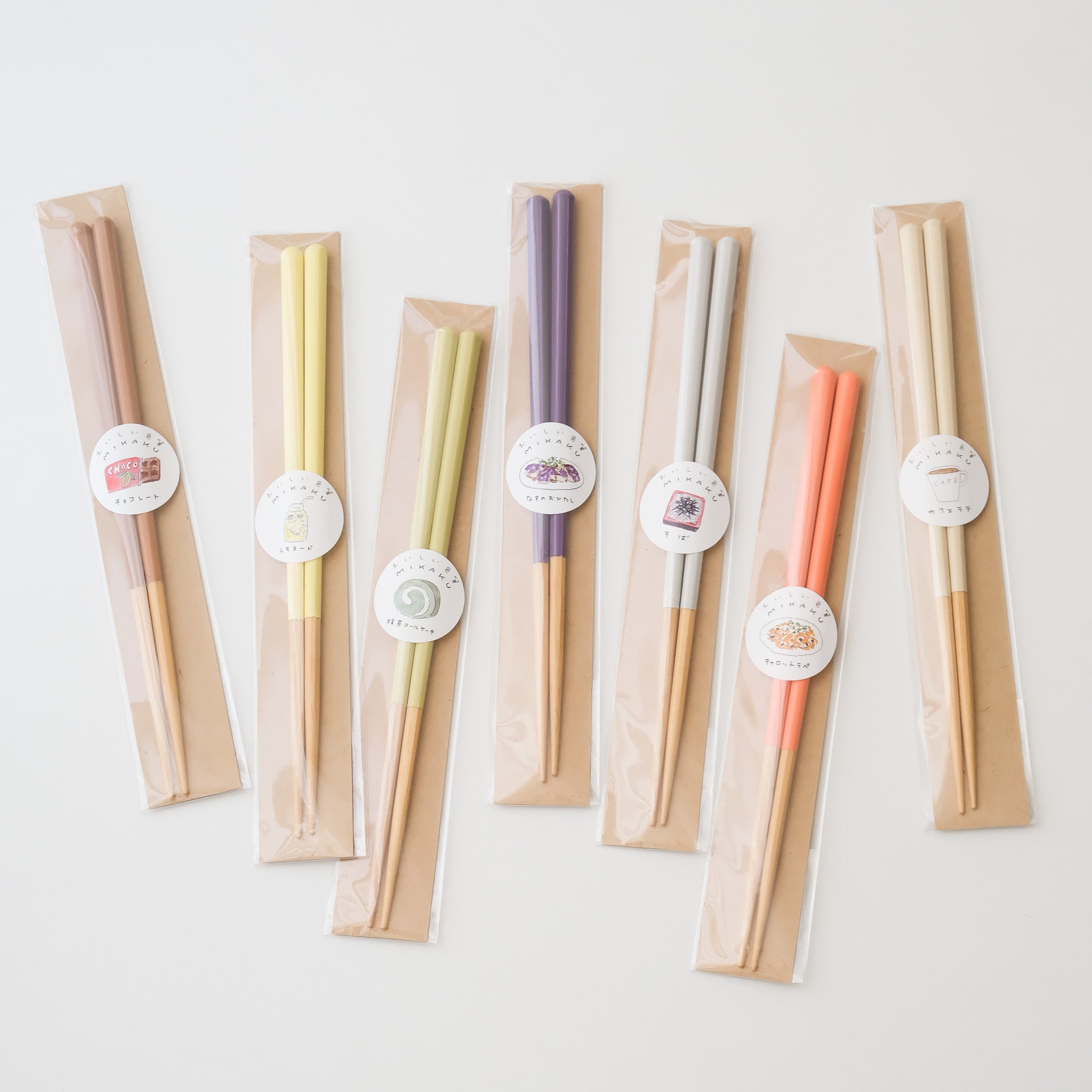 Mikaku Color Chopsticks (New Colors!)