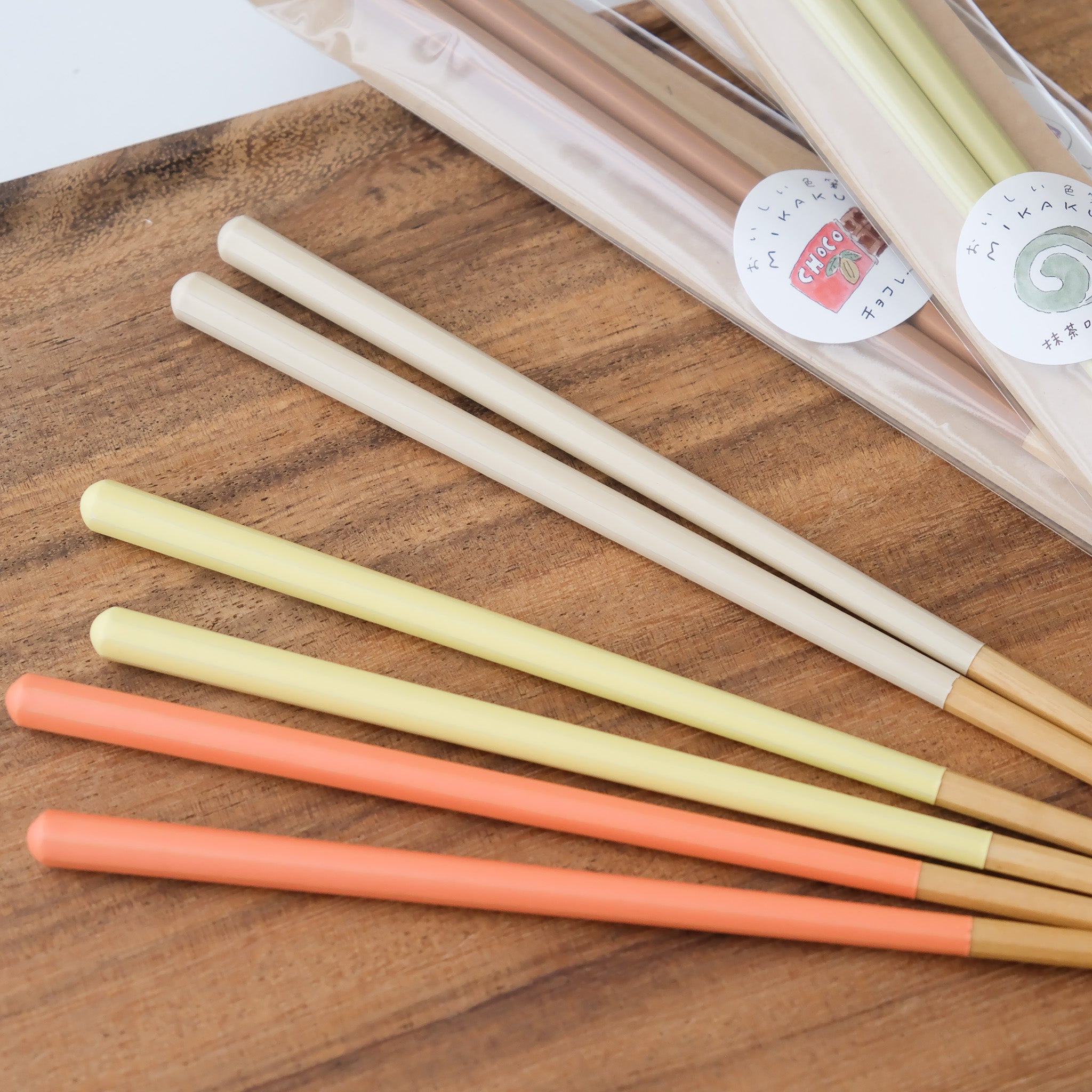 Mikaku Color Chopsticks (New Colors!)