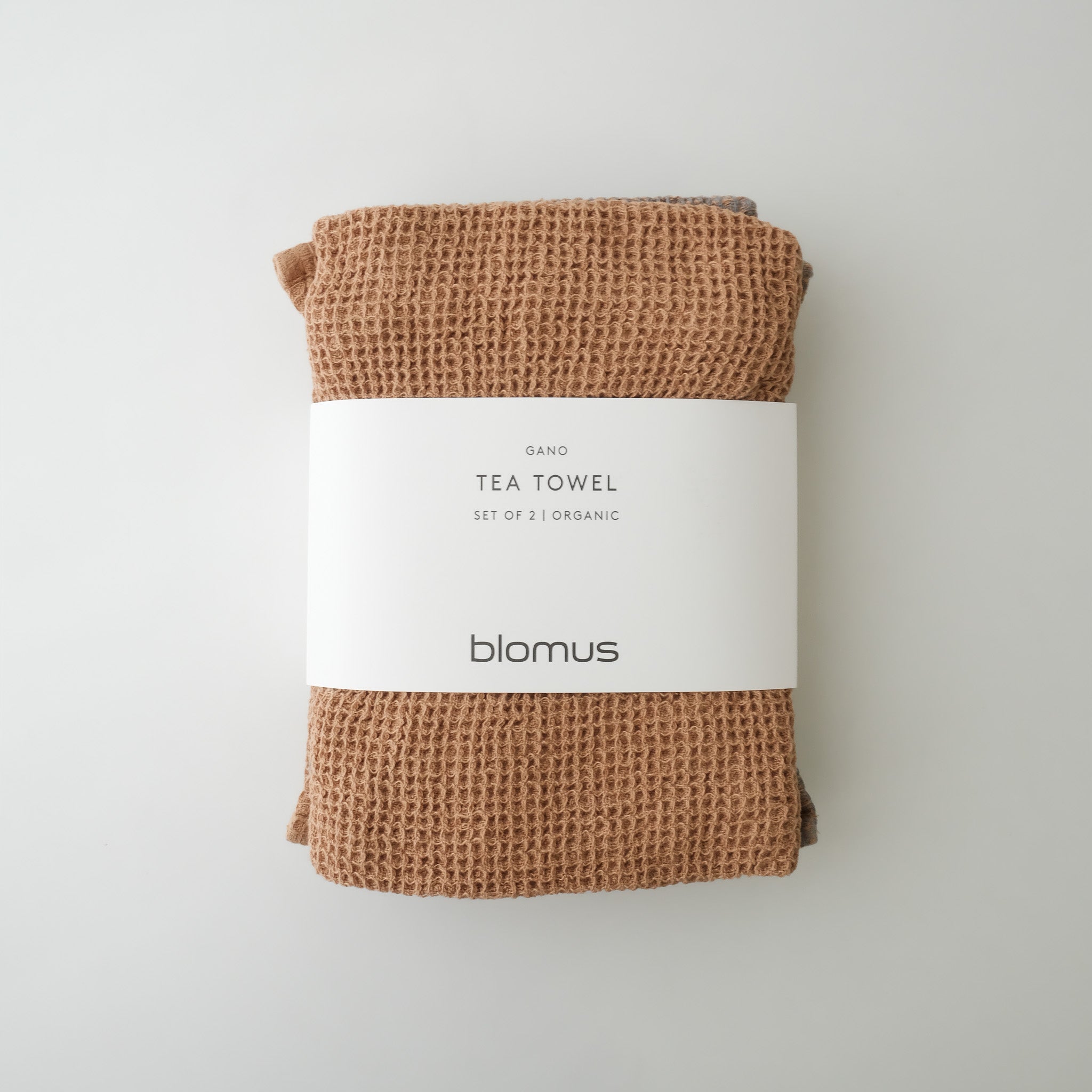 Blomus Gano Organic Cotton Waffle Tea Towels - Set Of 2