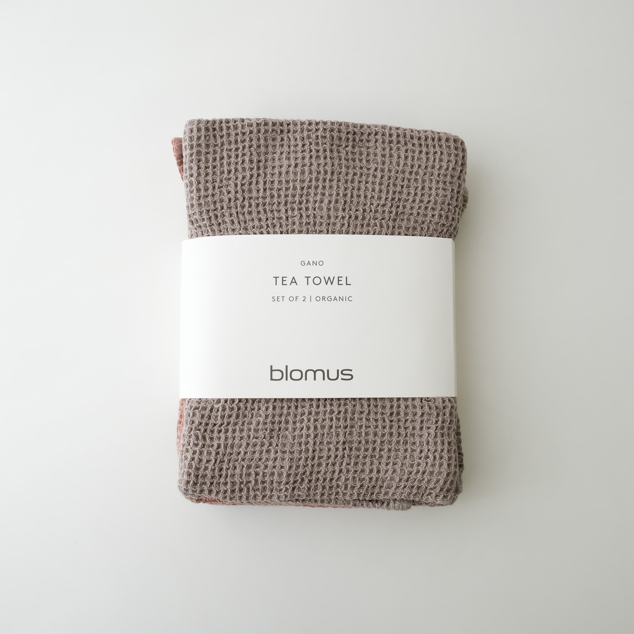 Blomus Gano Organic Cotton Waffle Tea Towels - Set Of 2