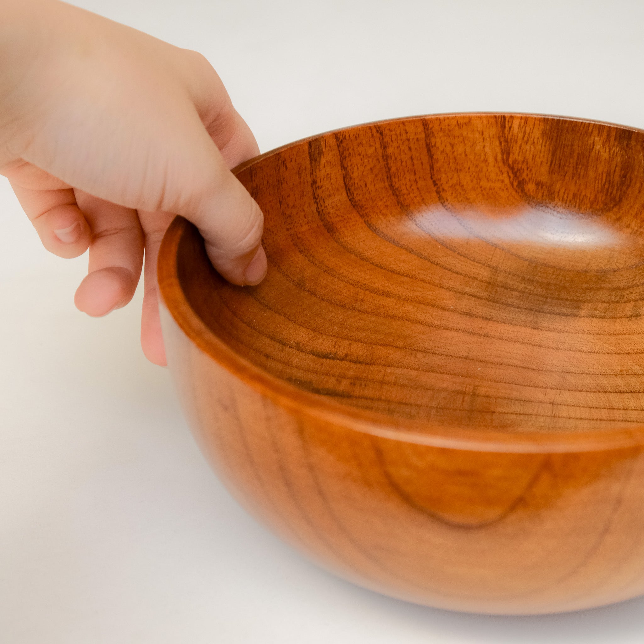 Wooden Noodle Bowl