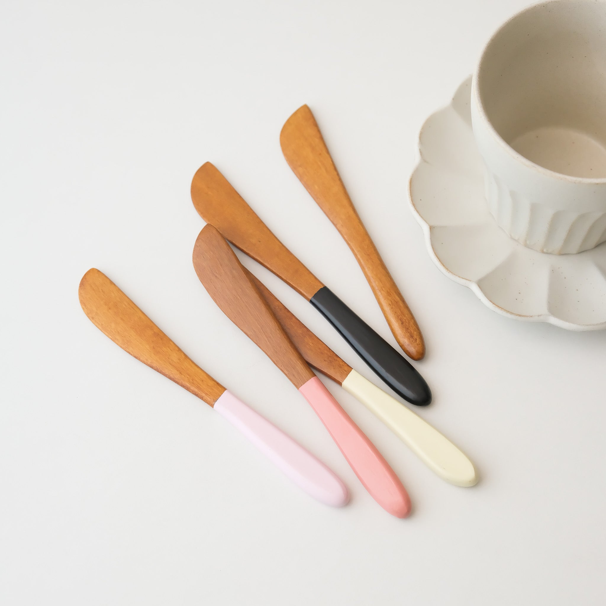 Wood Butter Knife (5 Colors)