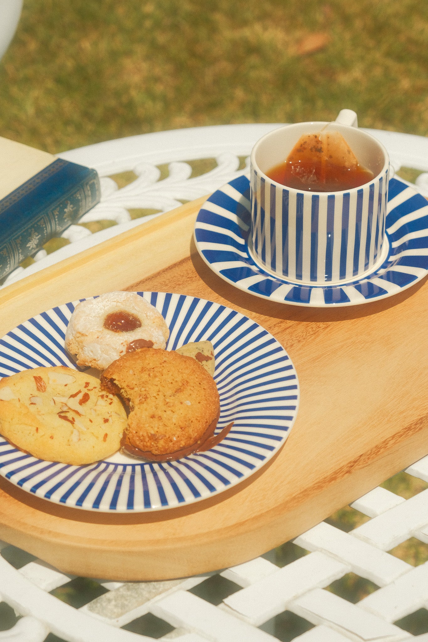 Steccato Narrow Stripe Side Plate