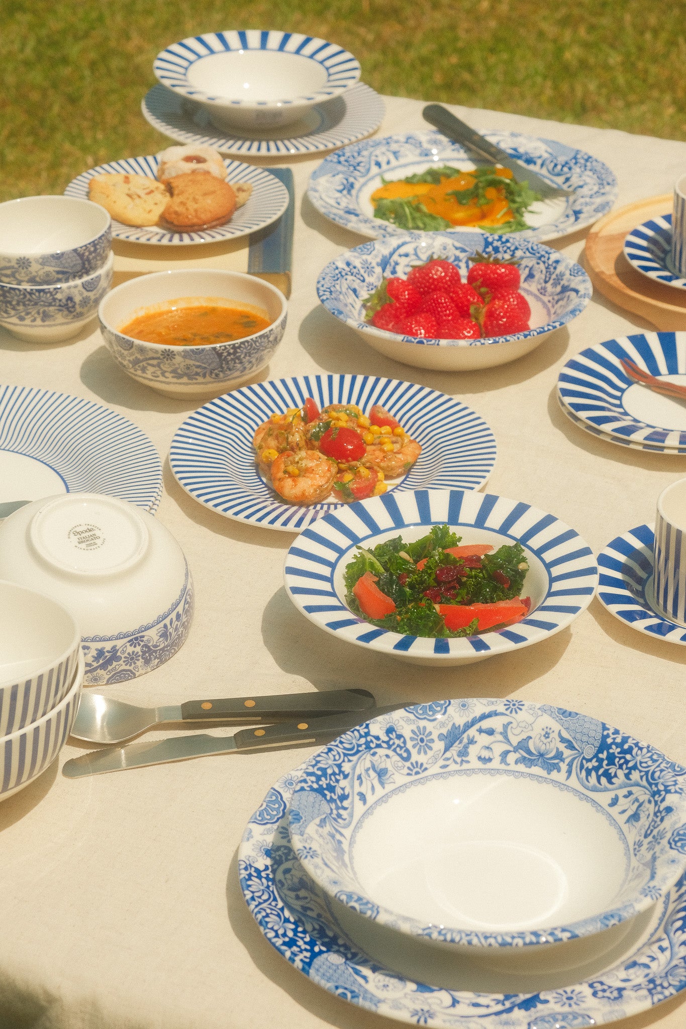 Steccato Narrow Stripe Side Plate