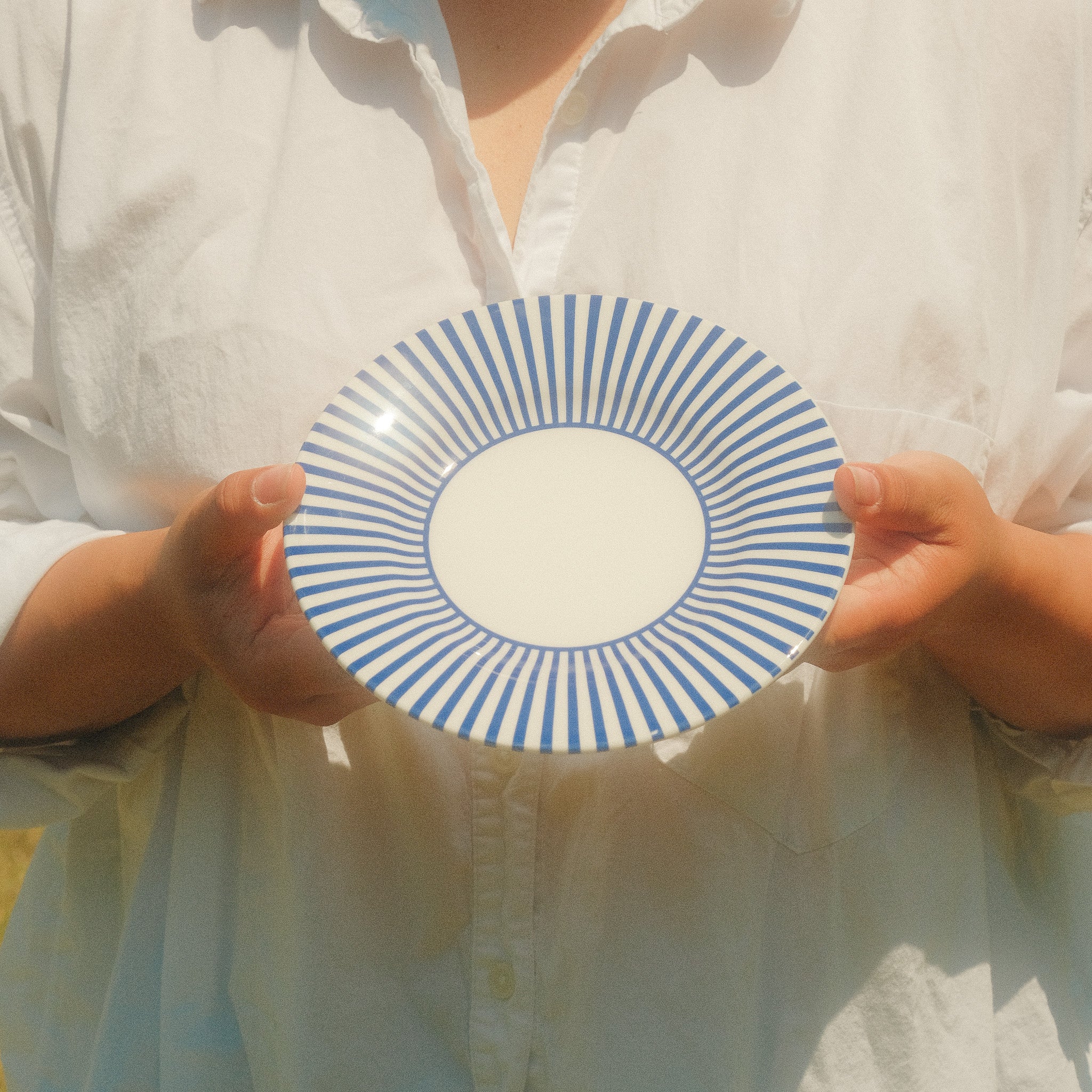 Steccato Narrow Stripe Side Plate