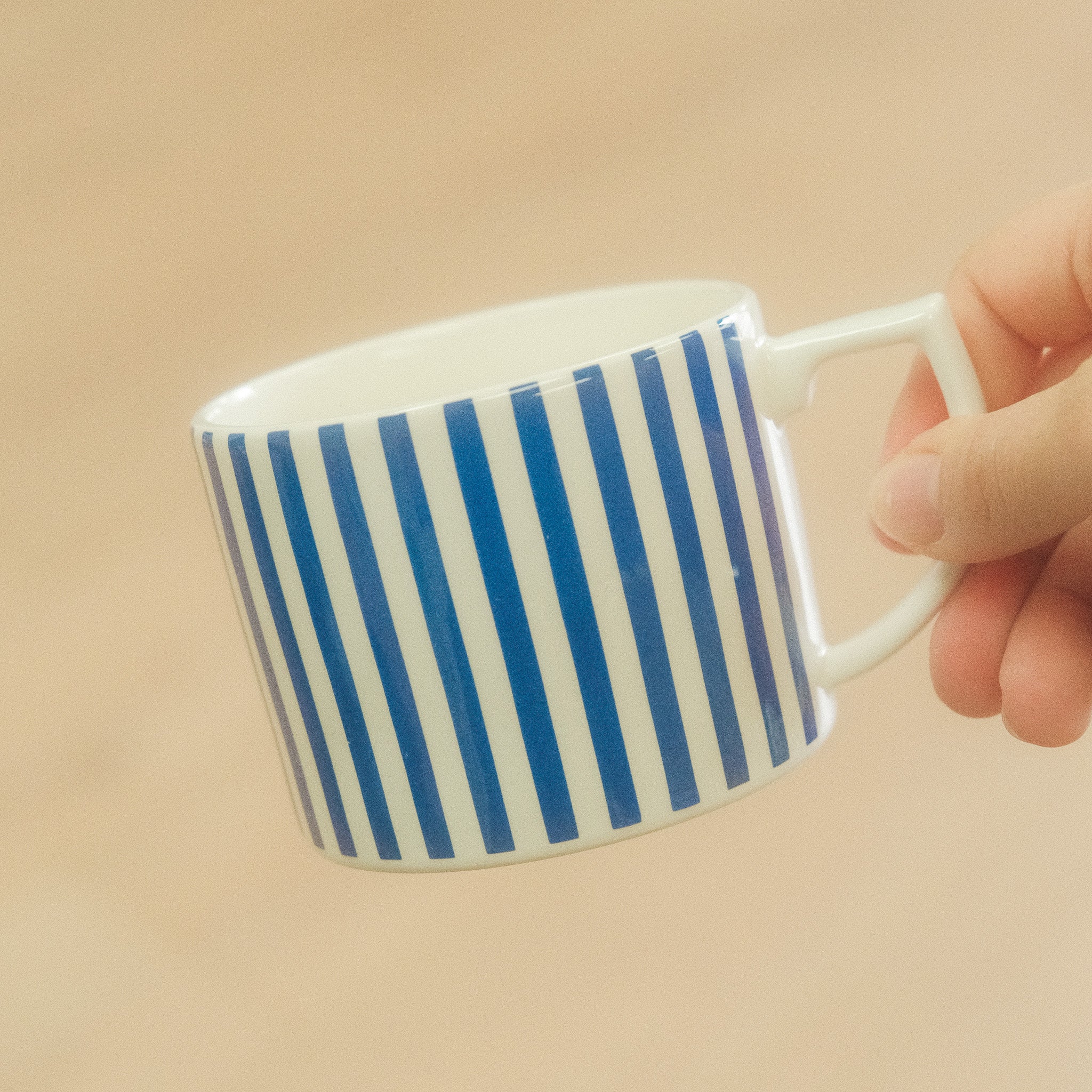 Steccato Narrow Teacup & Saucer