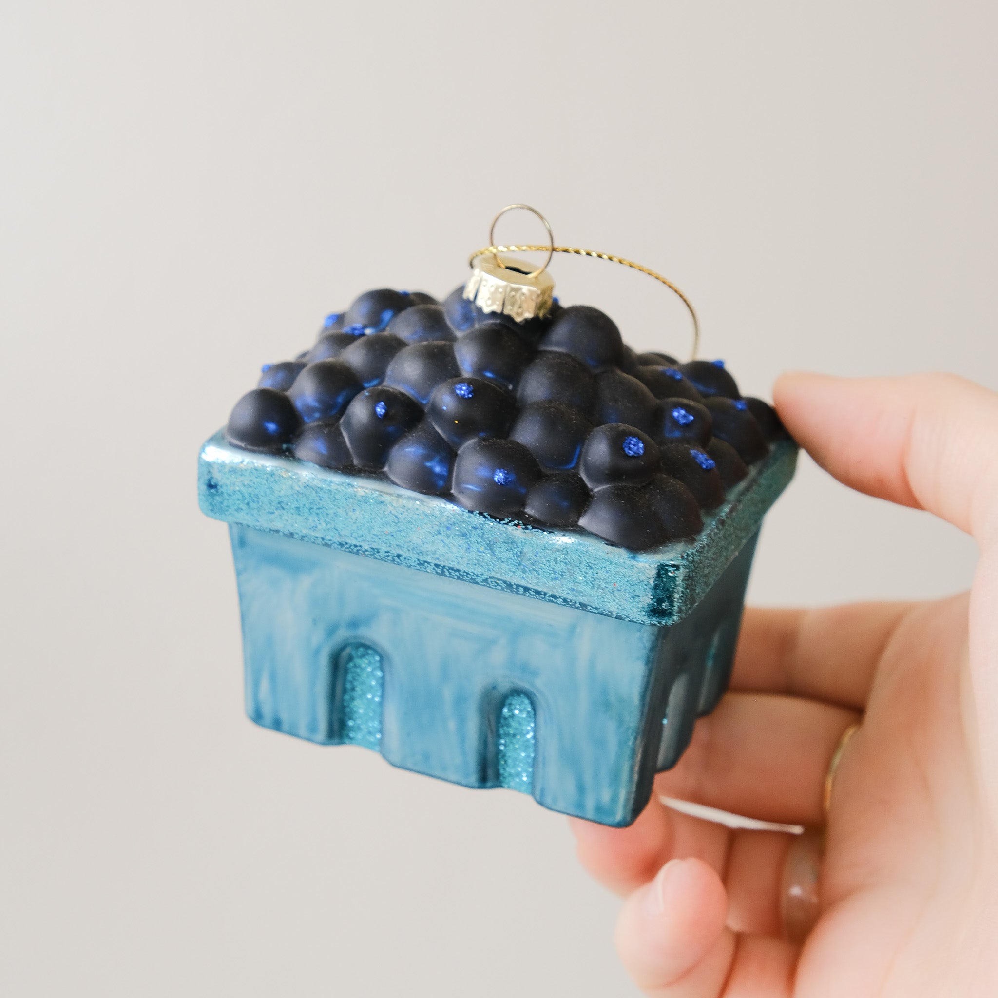 Vintage Heirloom Ornament - Farmstand Blueberries