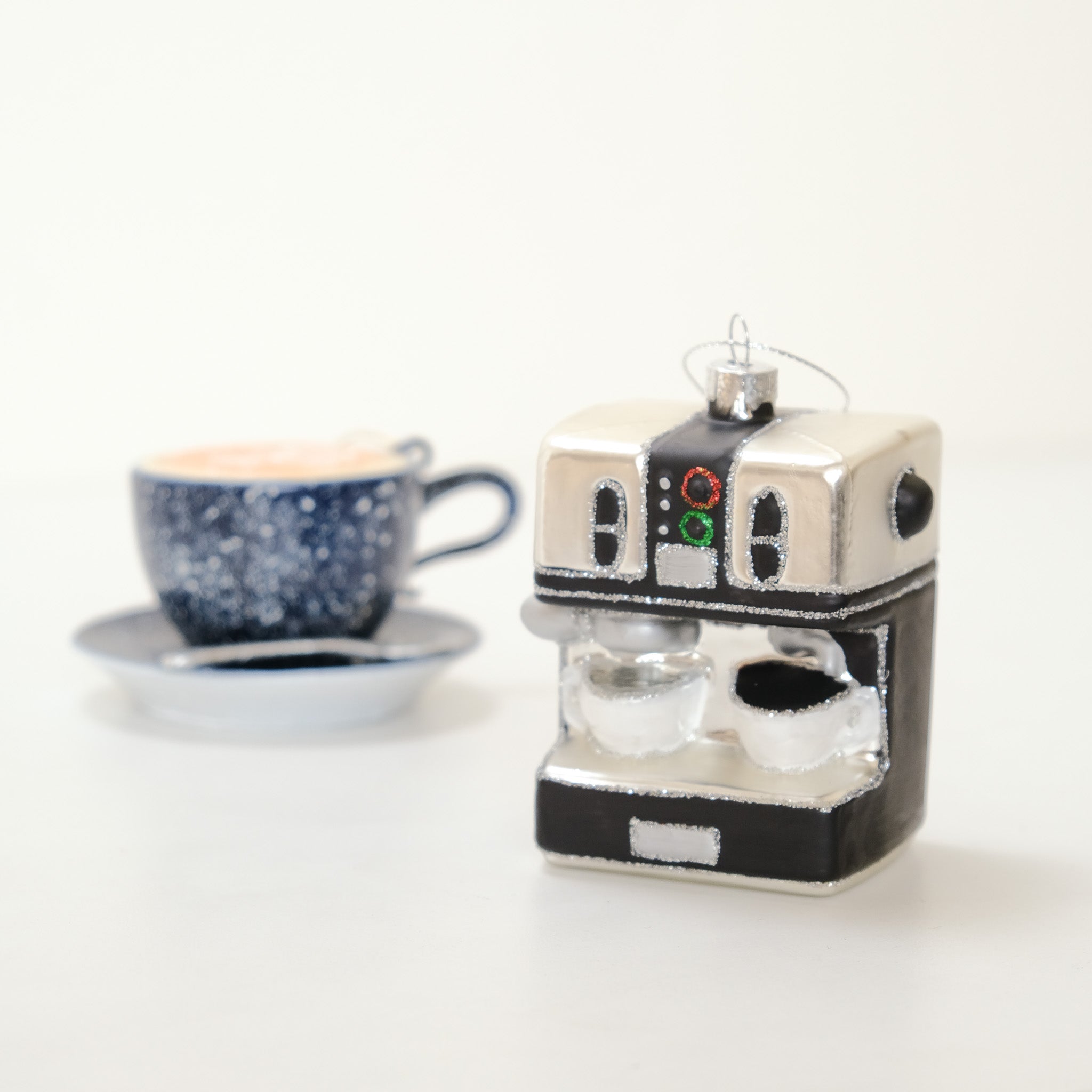 Vintage Heirloom Ornament - Espresso Machine