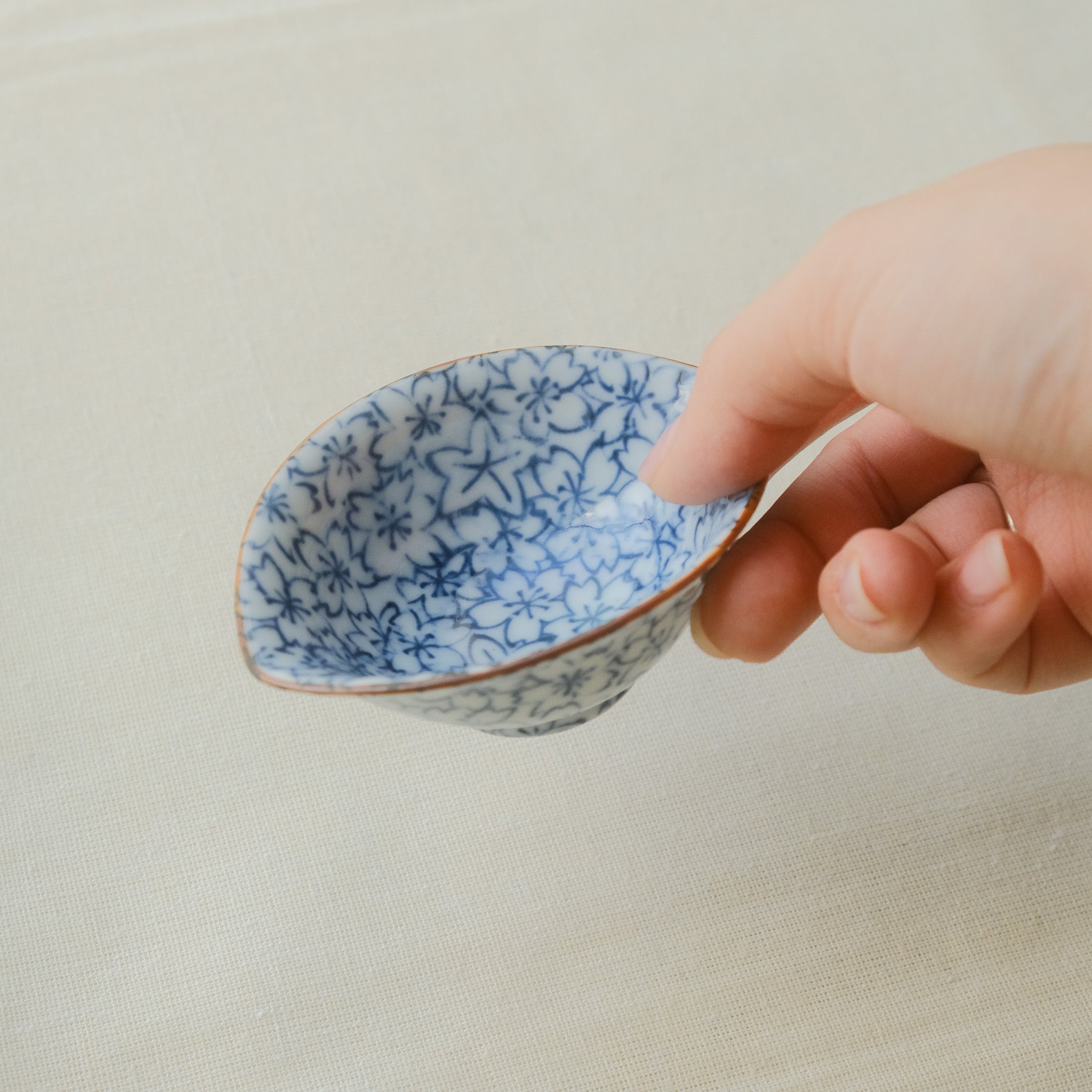 Blue Sakura Mini Dish