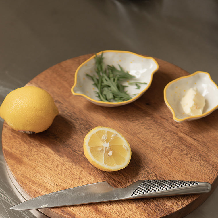 Epok Lemon Series - Lemon Shaped Sauce Dish Set (2 Styles)