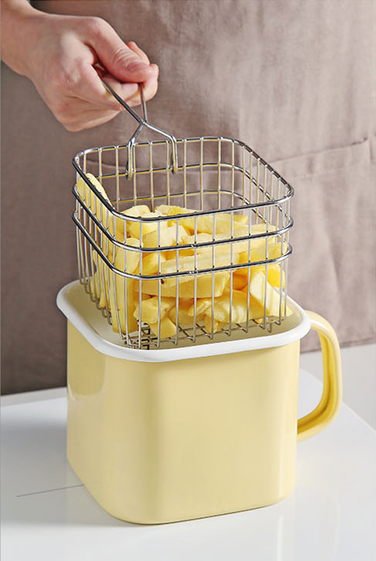 Enamel Canister Pot (2 Sizes) - NEW COLOR!