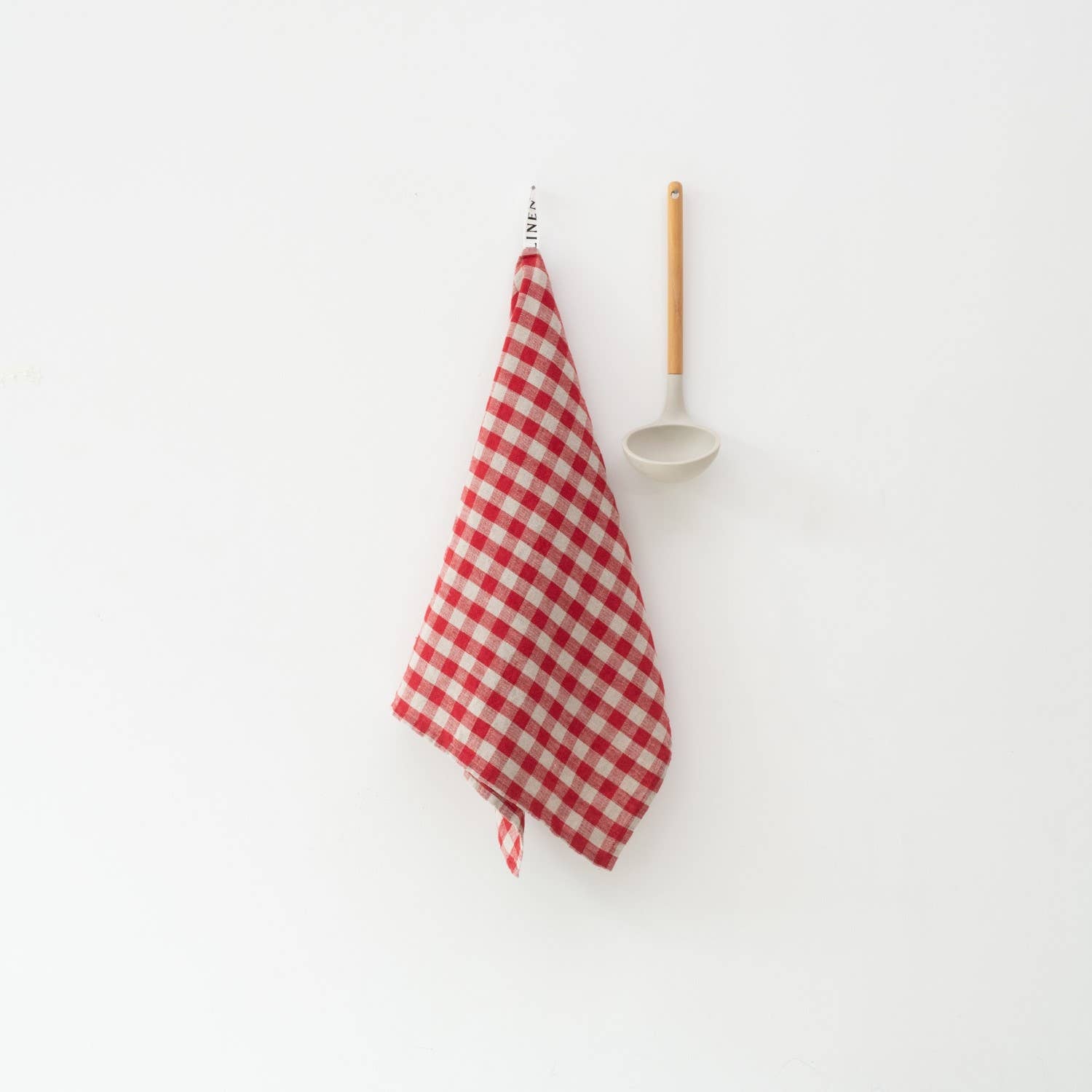 Gingham Linen Kitchen Towel