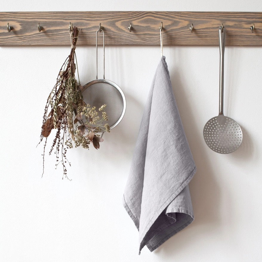 Solid Linen Kitchen Towel (8 Colors)