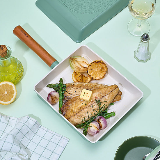 Dr.HOWS Omiza Square Pan (New Colors!)