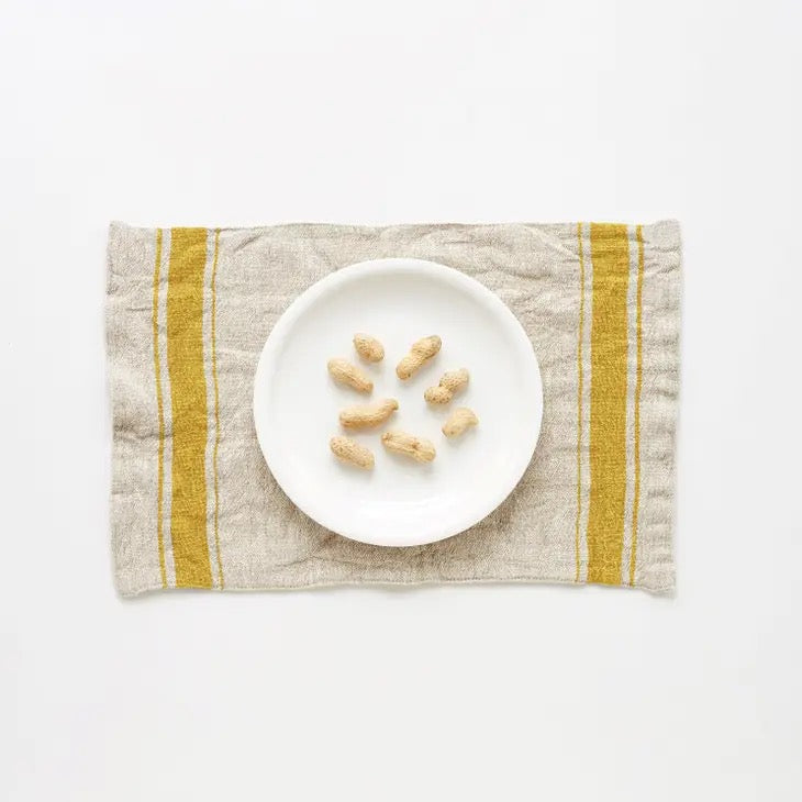 Vintage Style Linen Placemat (6 Colors)