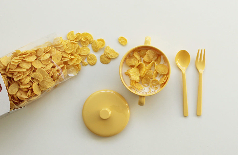 Awaken Melamine Soup Bowl & Cutlery Set (5 Colors)