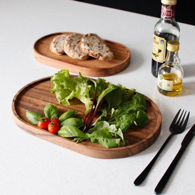 Wooden Oval Tray (3 Sizes)