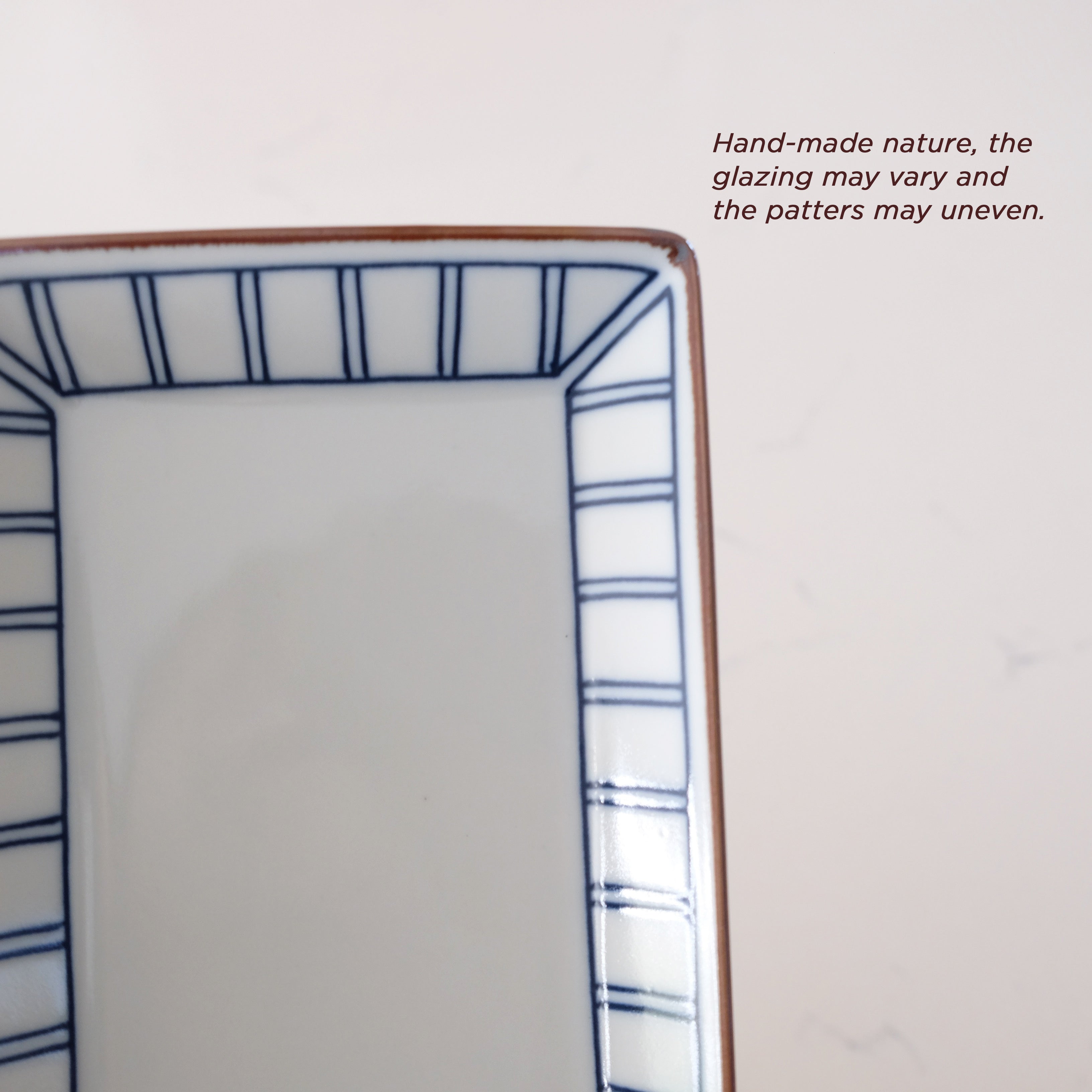 Handmade Rectangle Plate