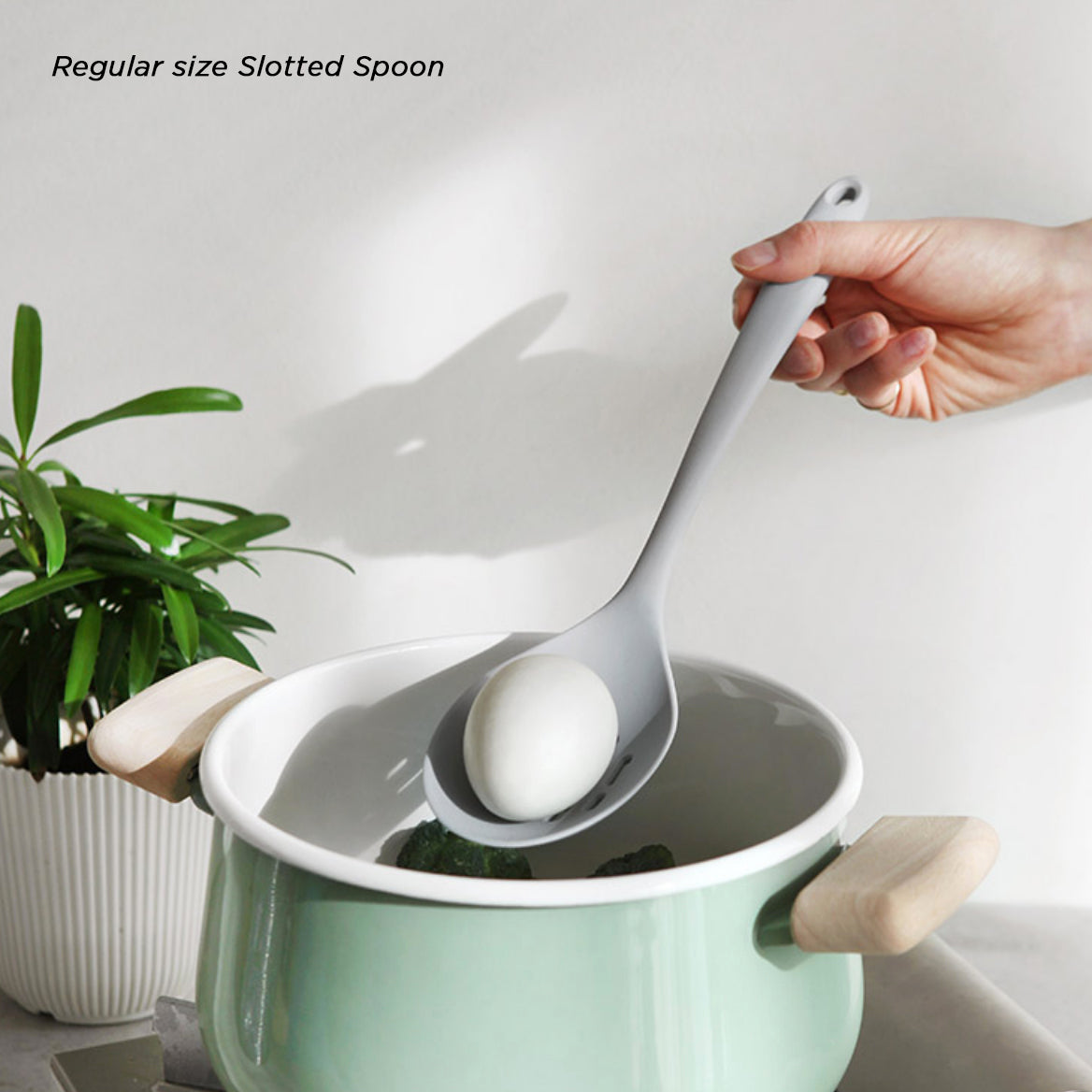 Silicone Cooking Tools- Cool Gray