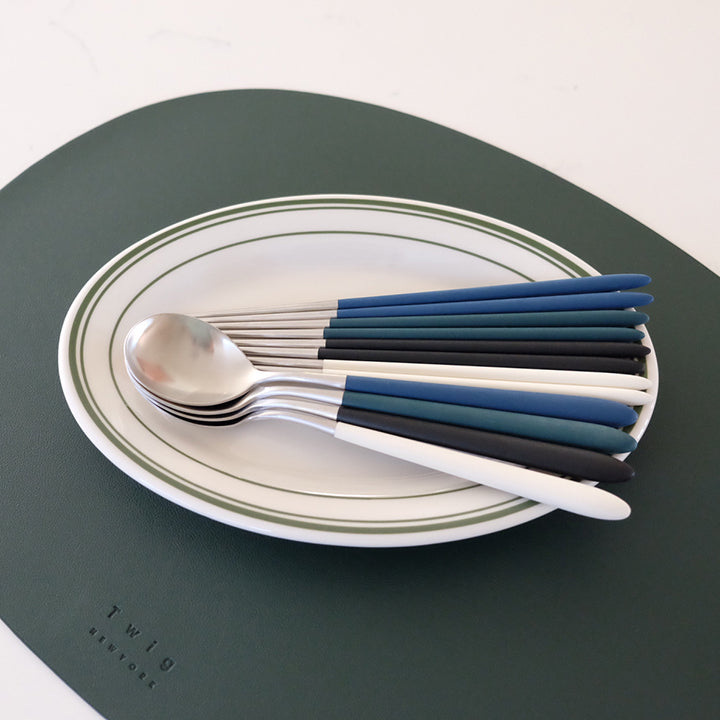 Solid Roma Spoon and Chopsticks Set