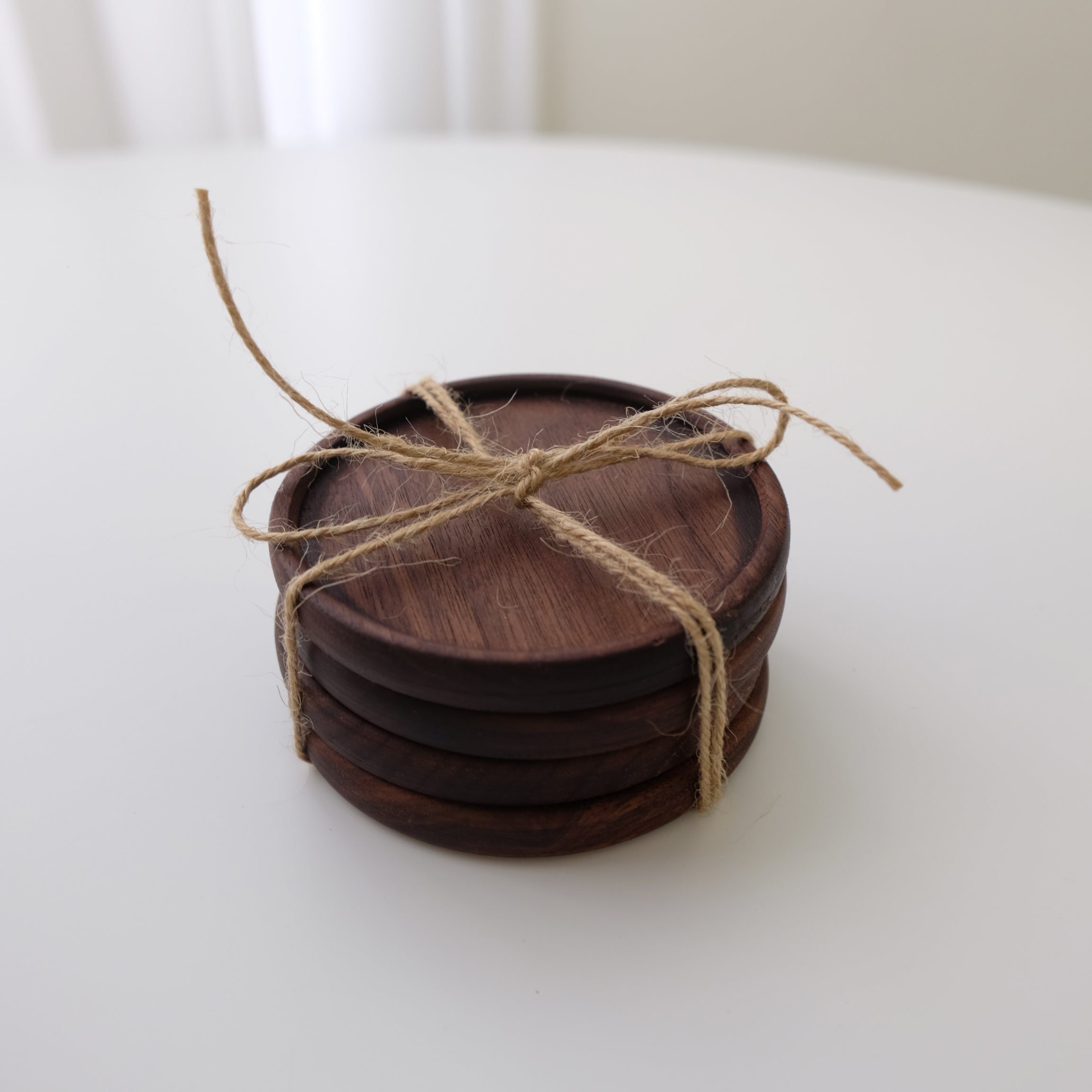 Wood Round / Square Coaster (Set of 4)