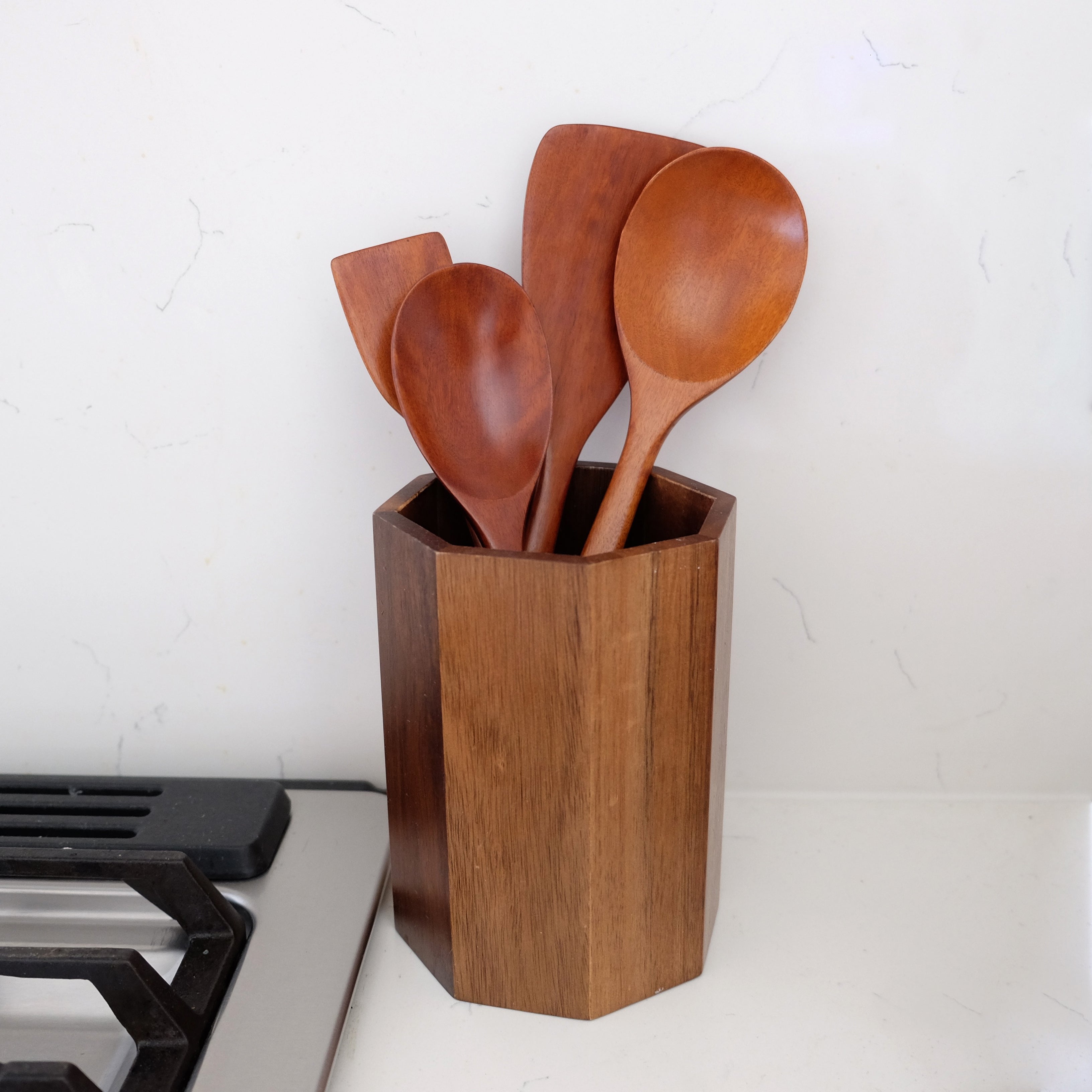 Modern Color Long Handle Cooking Spoon (Narrow Spoon Head)