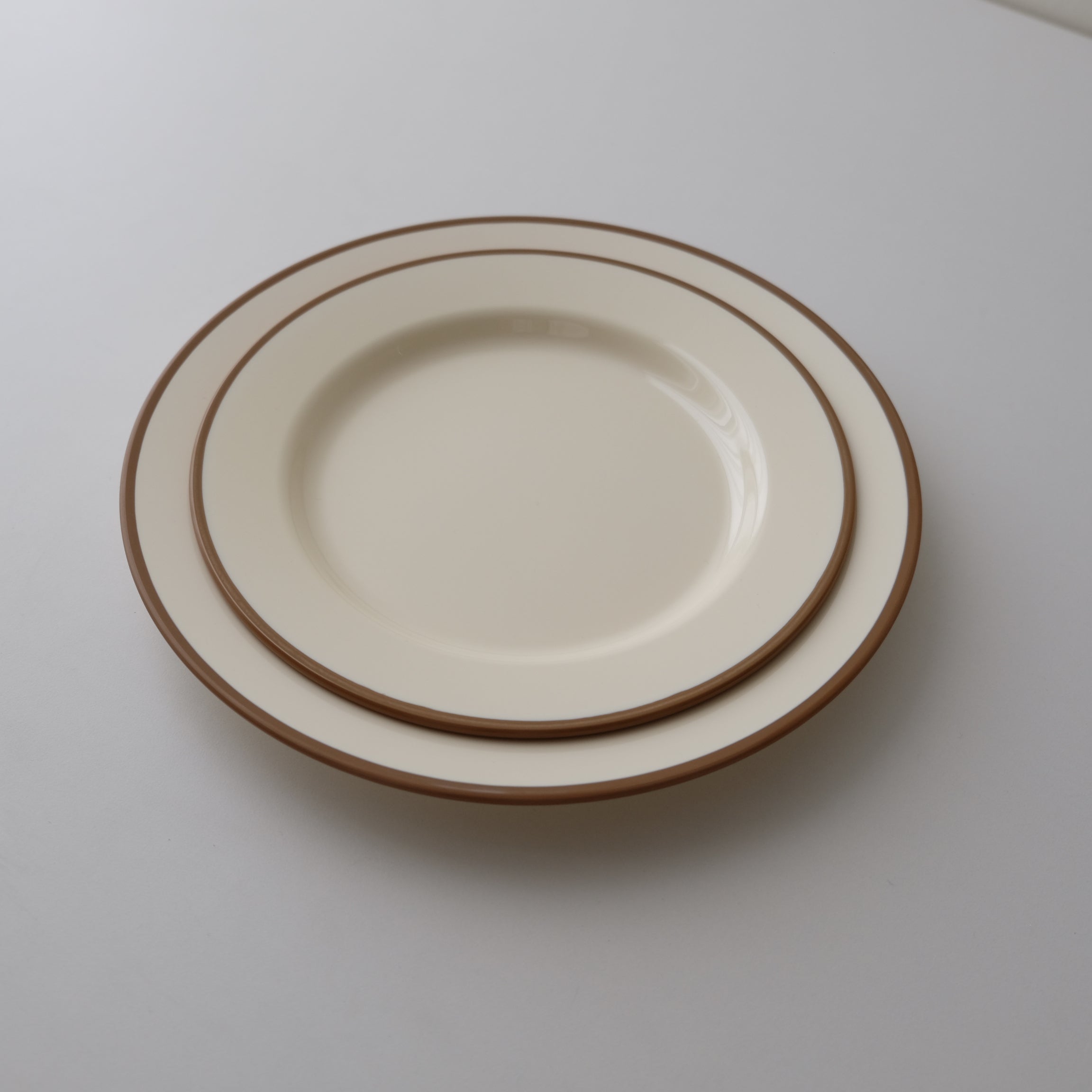 Awaken Melamine Brown Sugar Rim - Plate (2 sizes)