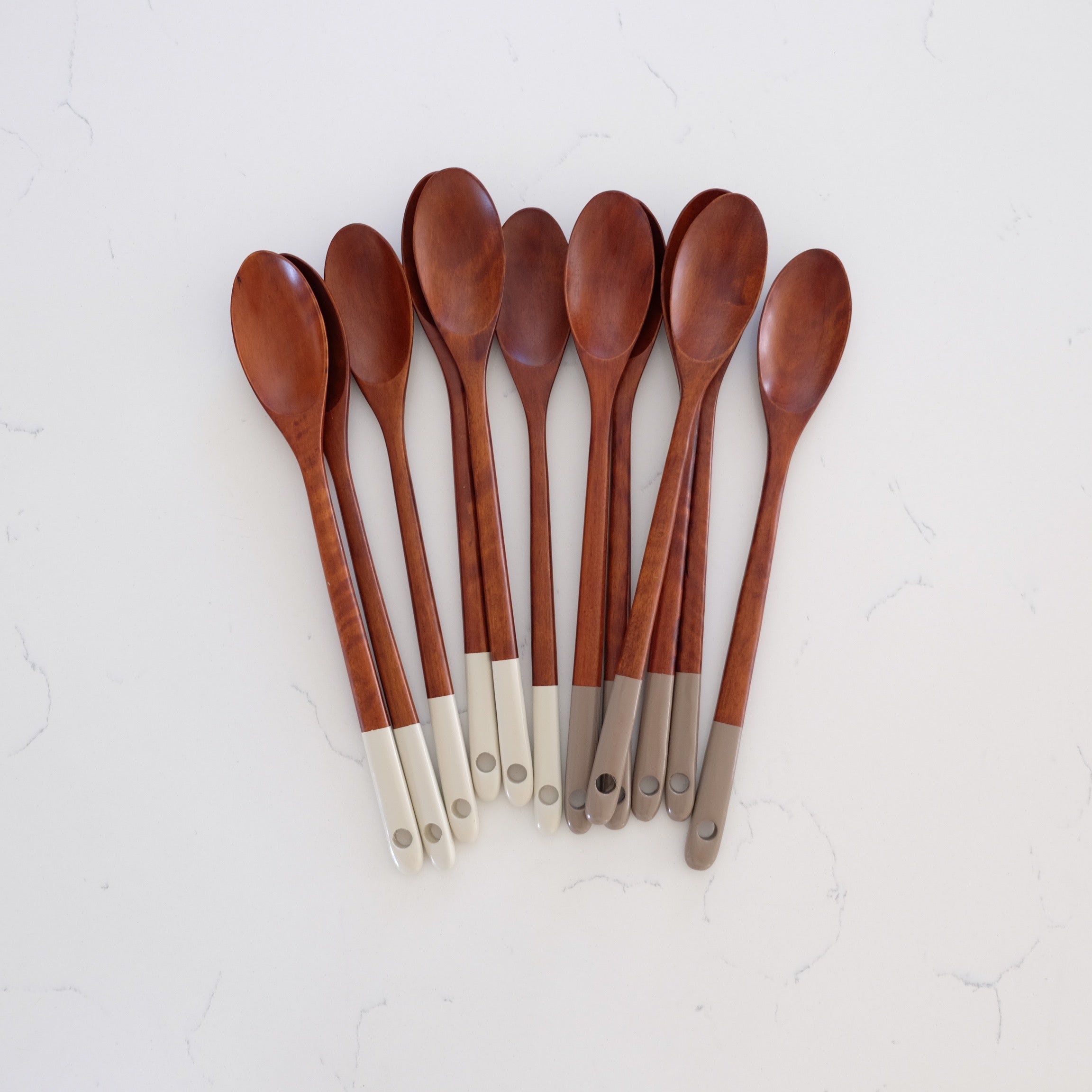 Modern Color Long Handle Cooking Spoon (Narrow Spoon Head)