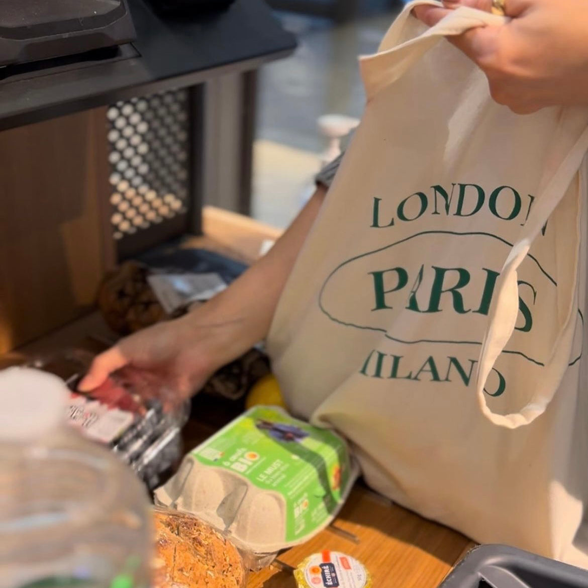 London to Paris Eco Bag (2 colors)
