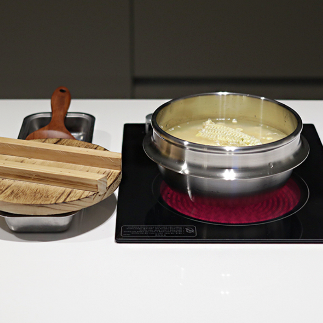 3 Layered Stainless Steel Steam Pot