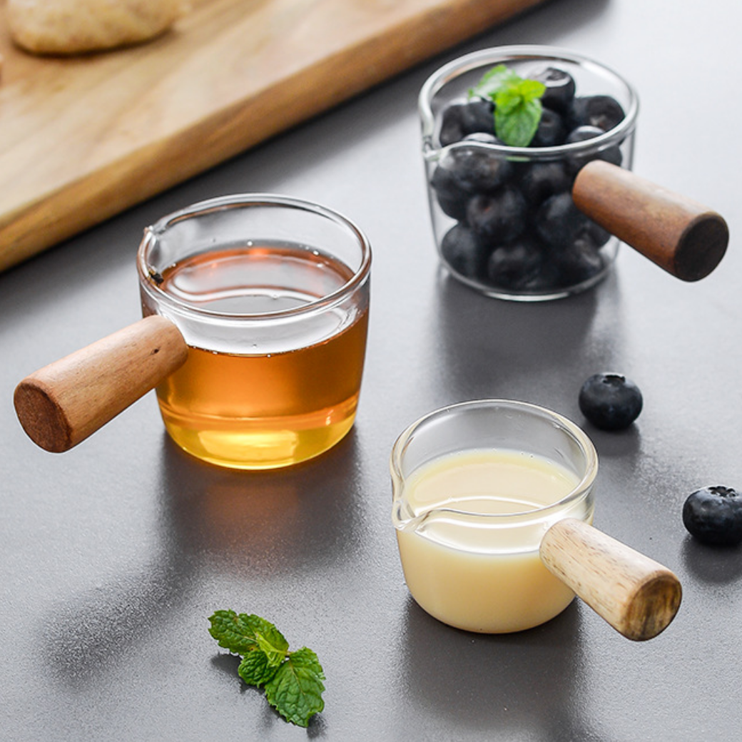 Wood Handle Mini Sauce Bowl (2 size)
