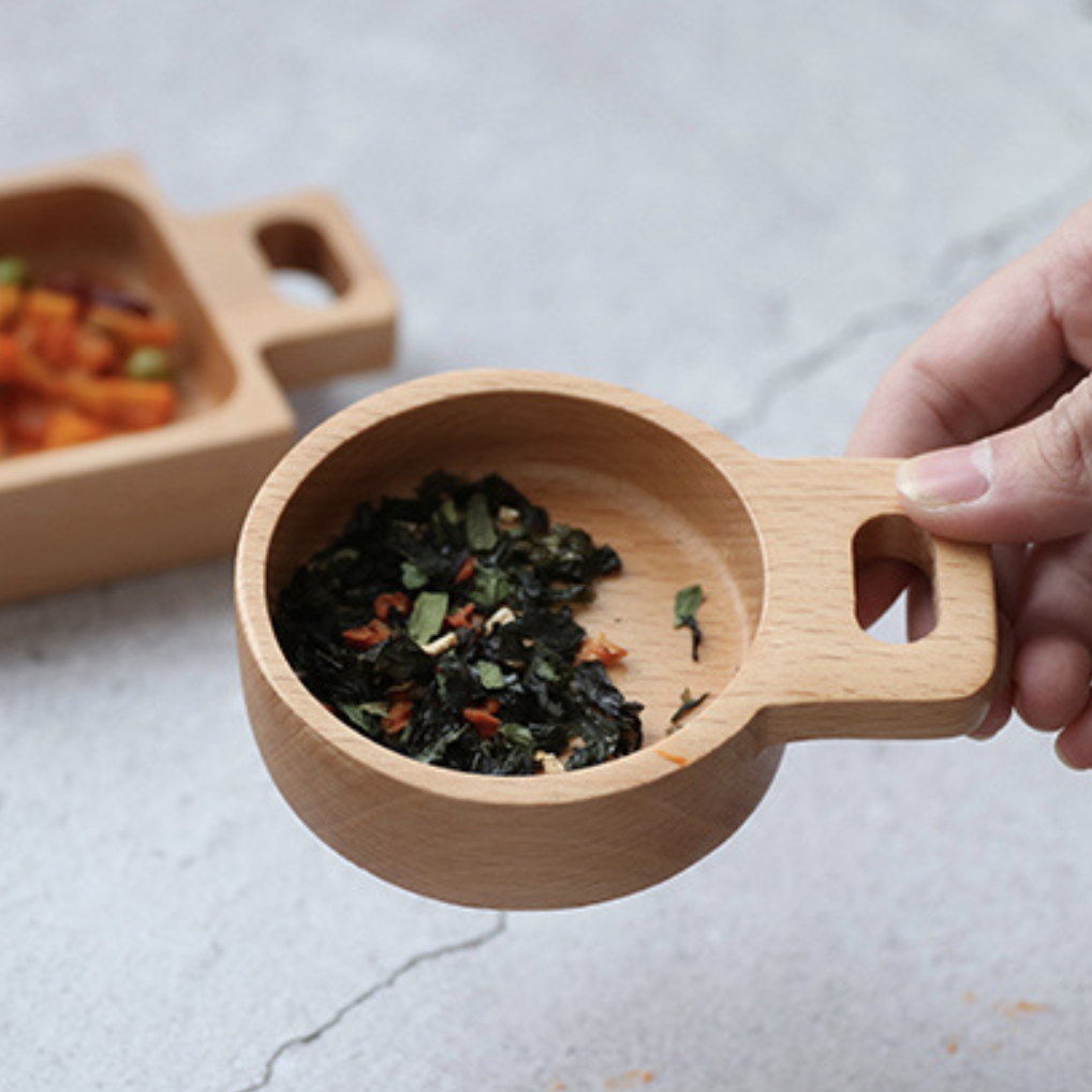 Wood Handle Mini Dish