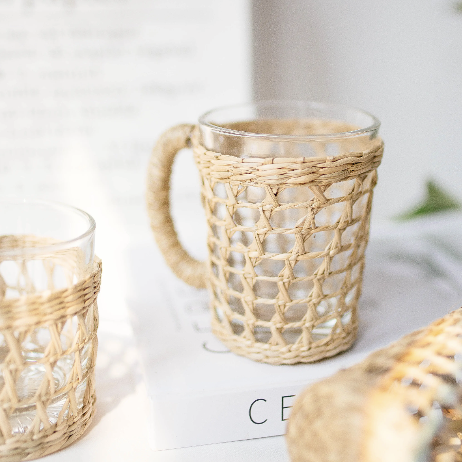 Handcrafted Seagrass Tumbler