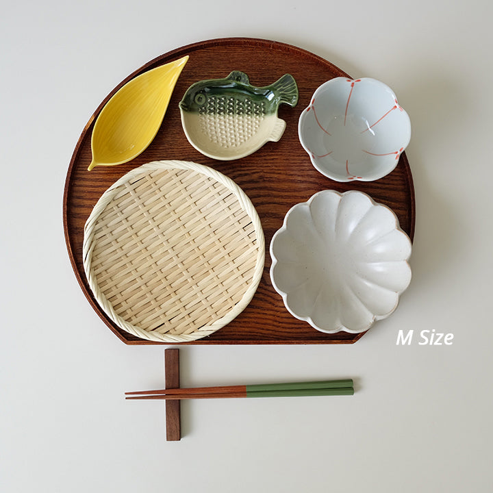 Shinogi Flower Deep Bowl