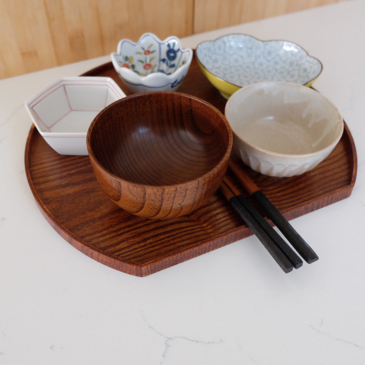 Wooden Soup Bowl